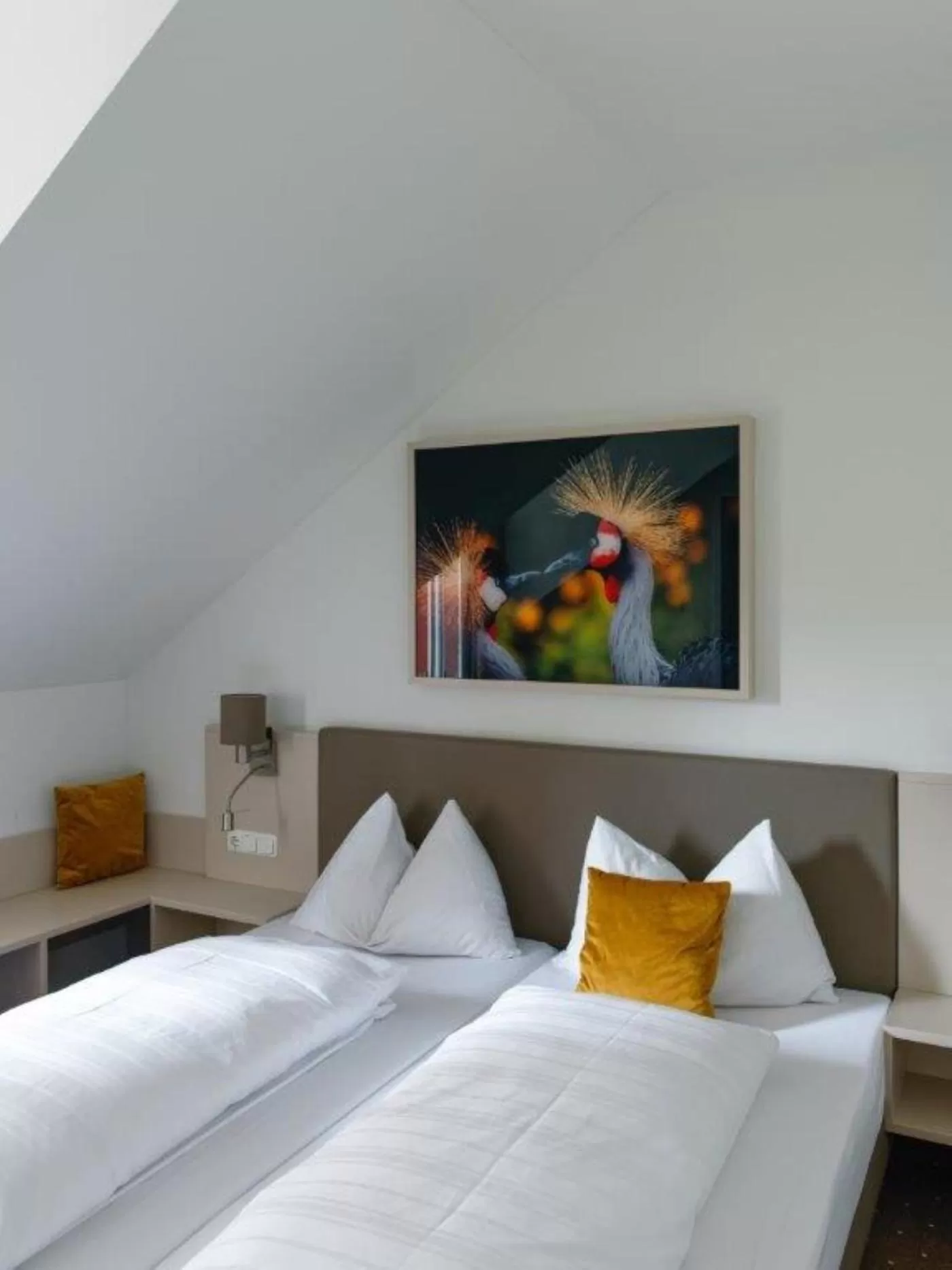 Photo of the whole room, Bed in Hotel Lokomotive