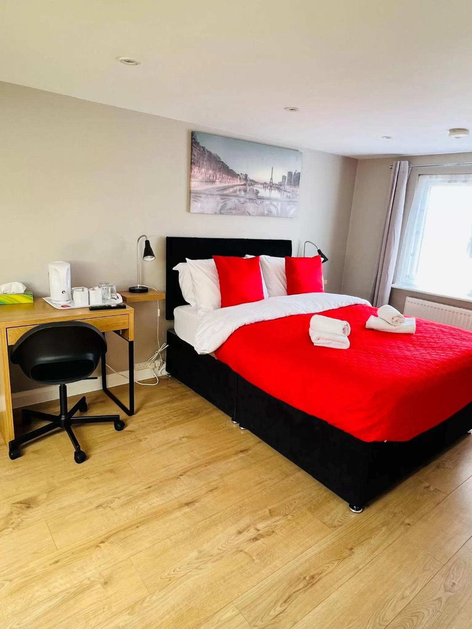 Bed in Indigo Suites