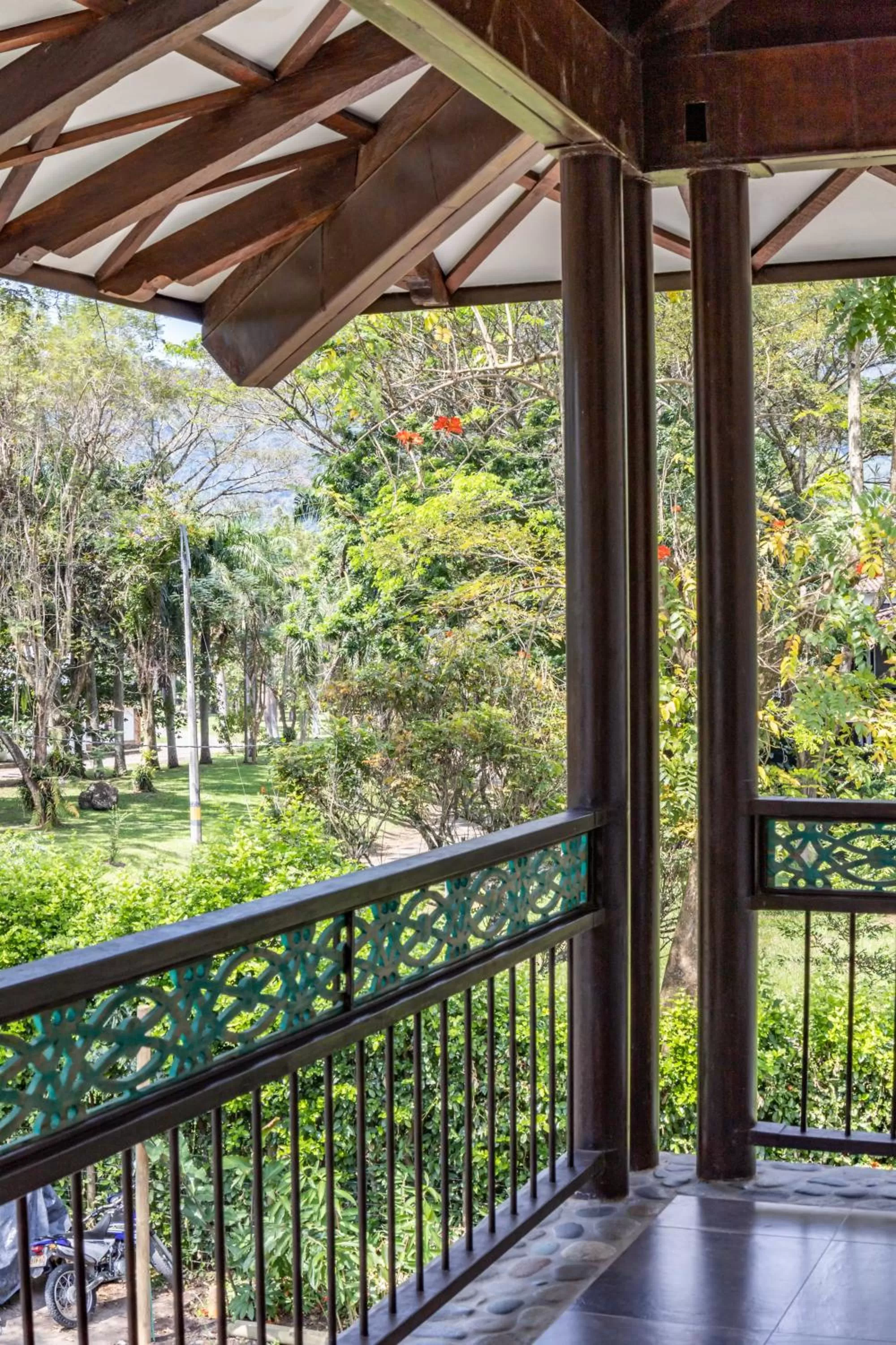 Balcony/Terrace in Casa Jacaranda Hotel Boutique