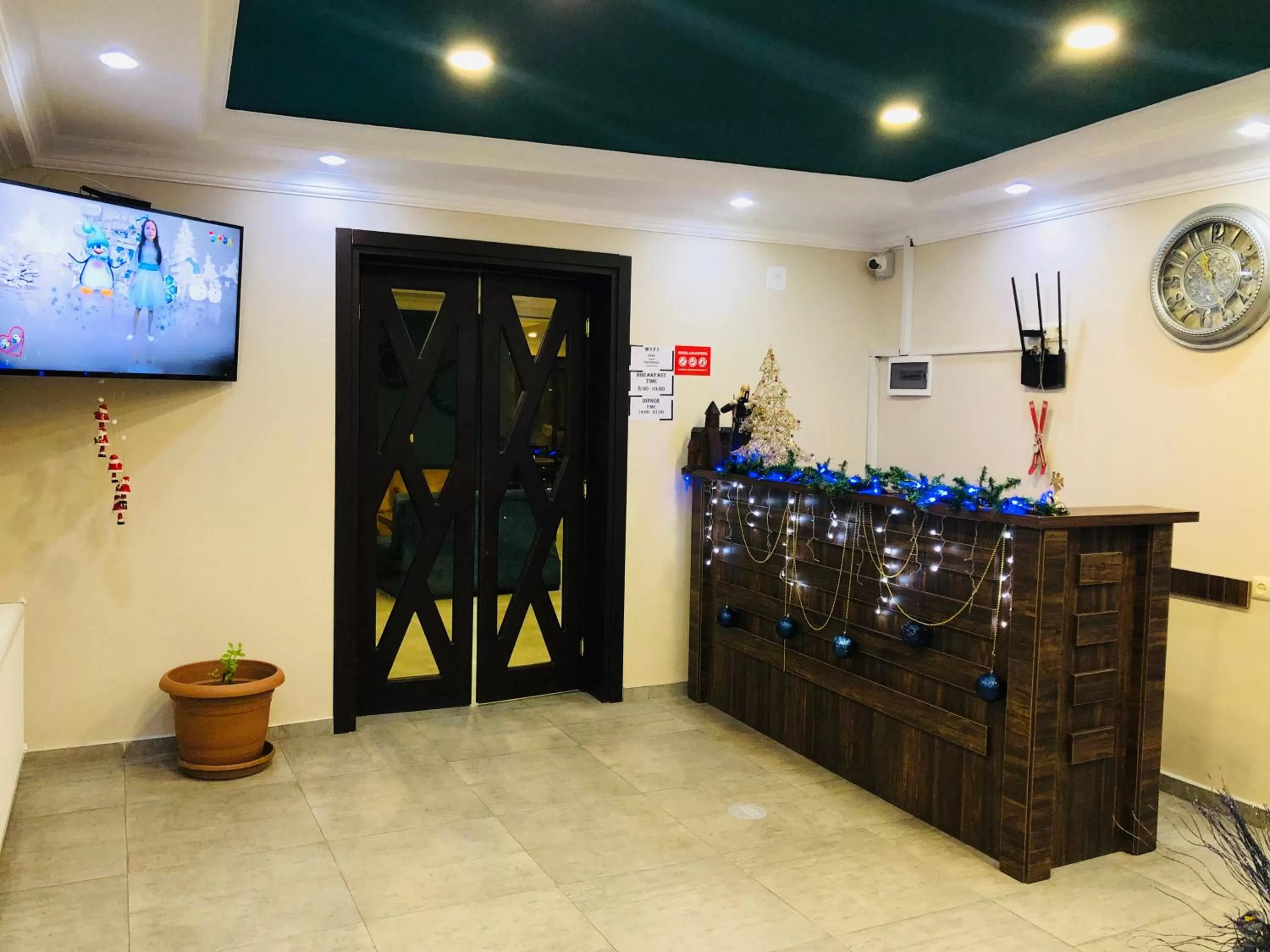 Lobby/Reception in Hotel Shgedi Mestia