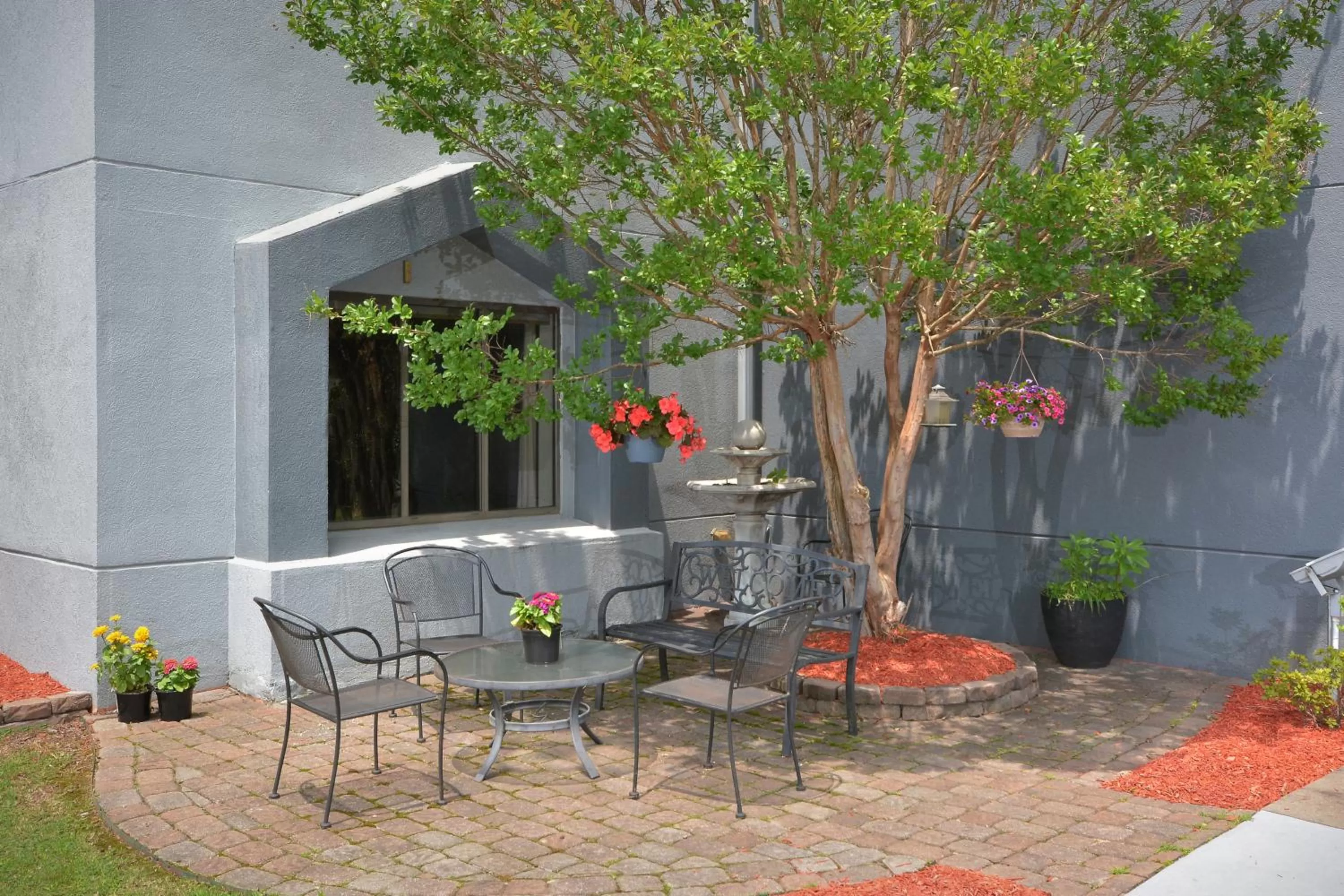 Patio in Inn at Clemson