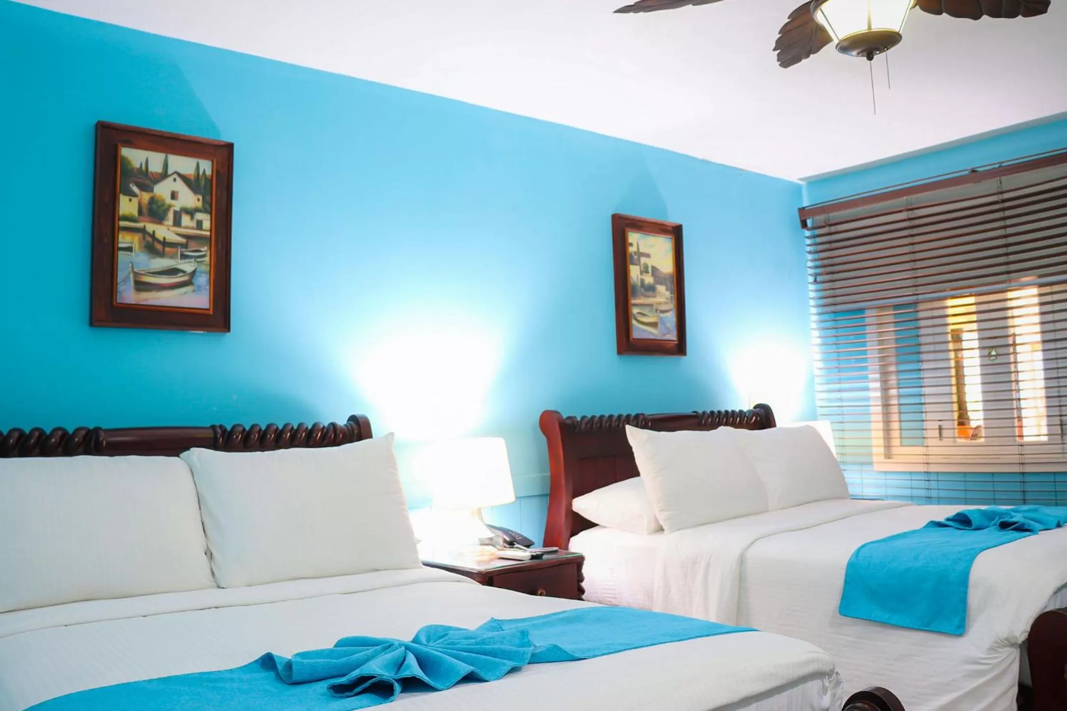 Bed in Hotel Victoriano