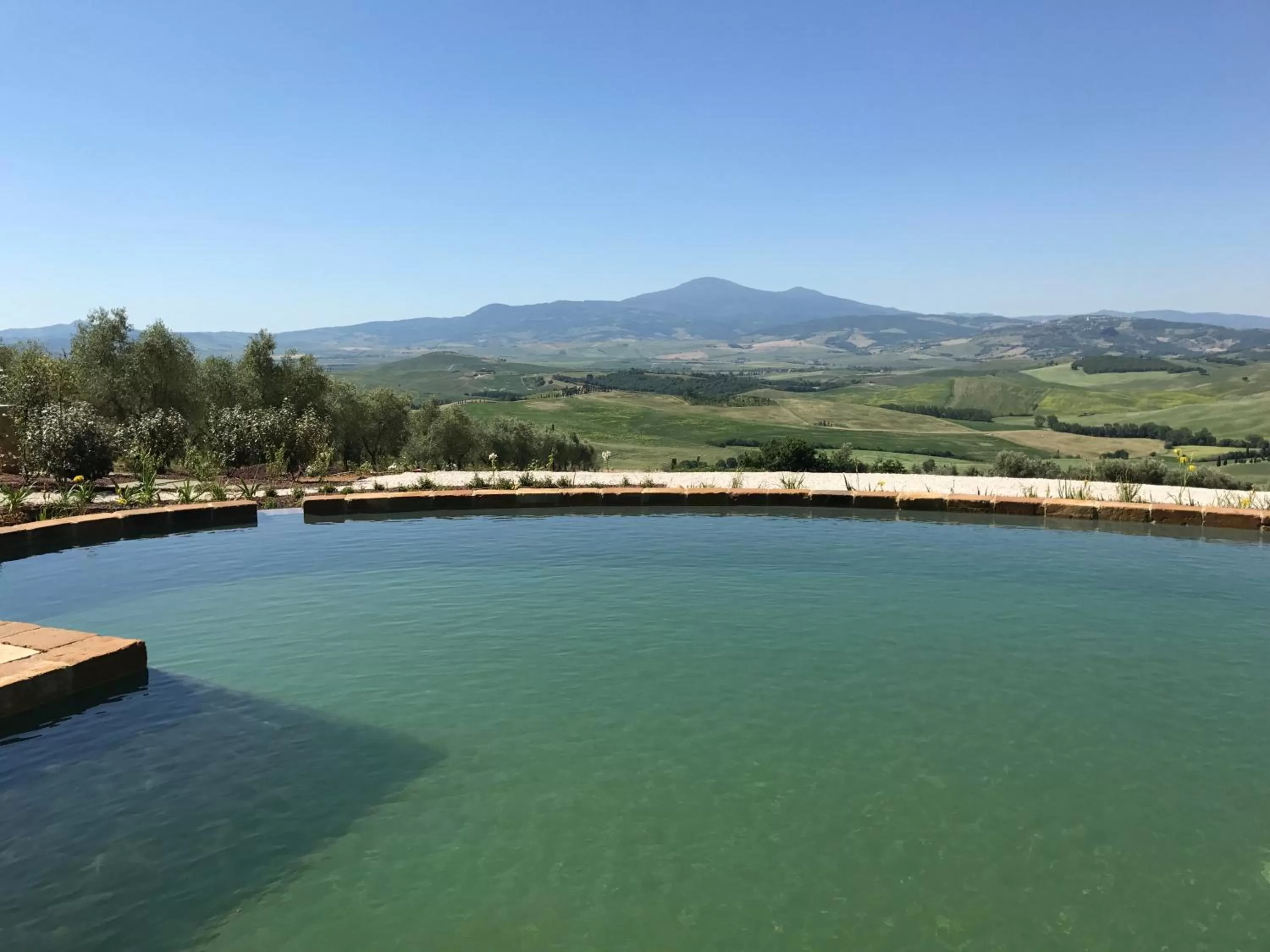 Swimming pool in A440 in Tuscany