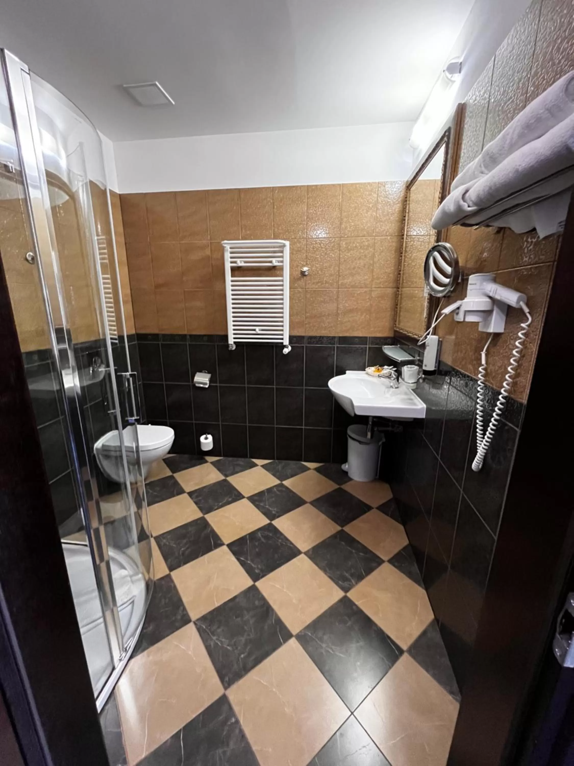 Bathroom in Hotel Zamek Ryn