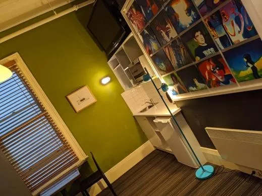 Kitchen or kitchenette in Tolarno Hotel