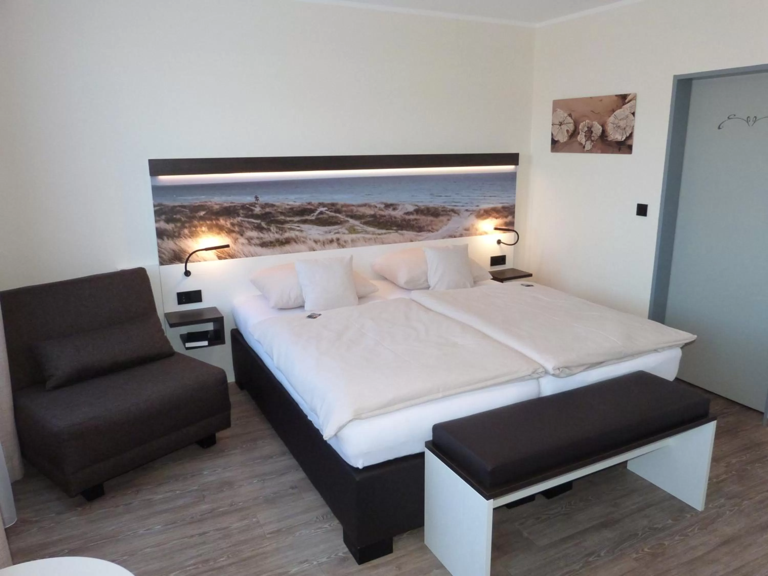 Bed in ankerplatz-Hotel garni