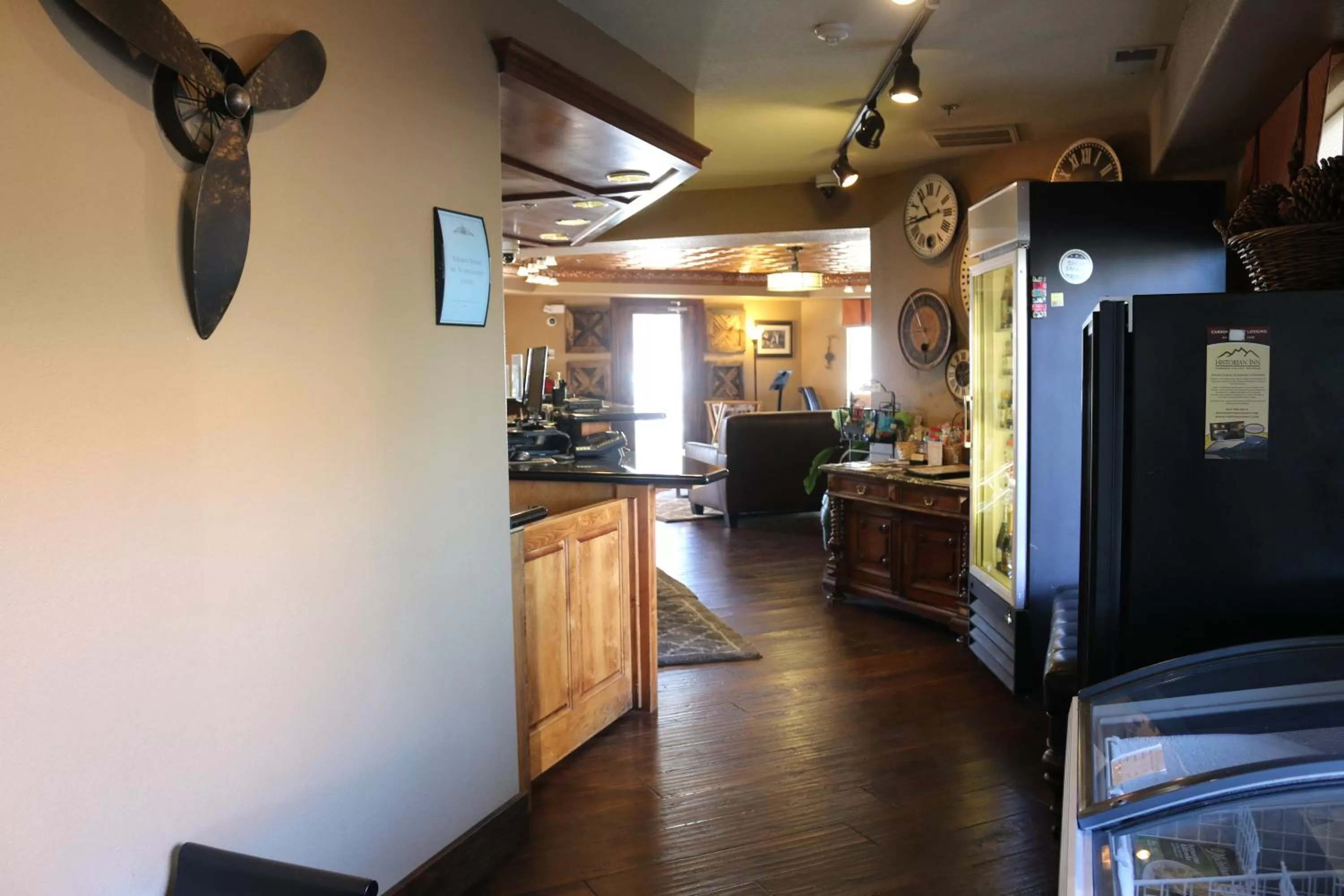 Lobby or reception in Historian Inn