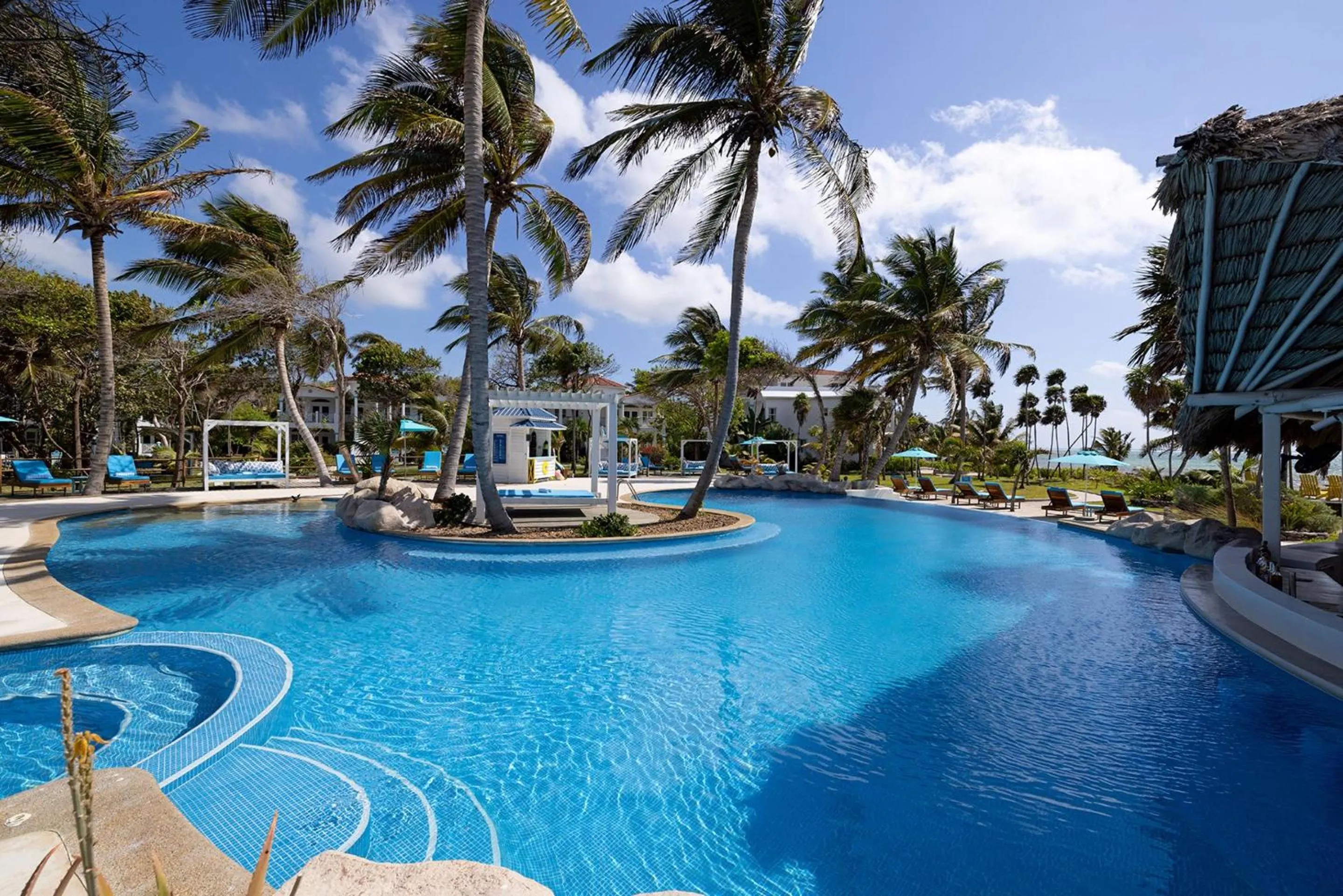 Swimming pool in Margaritaville Beach Resort Ambergris Caye - Belize