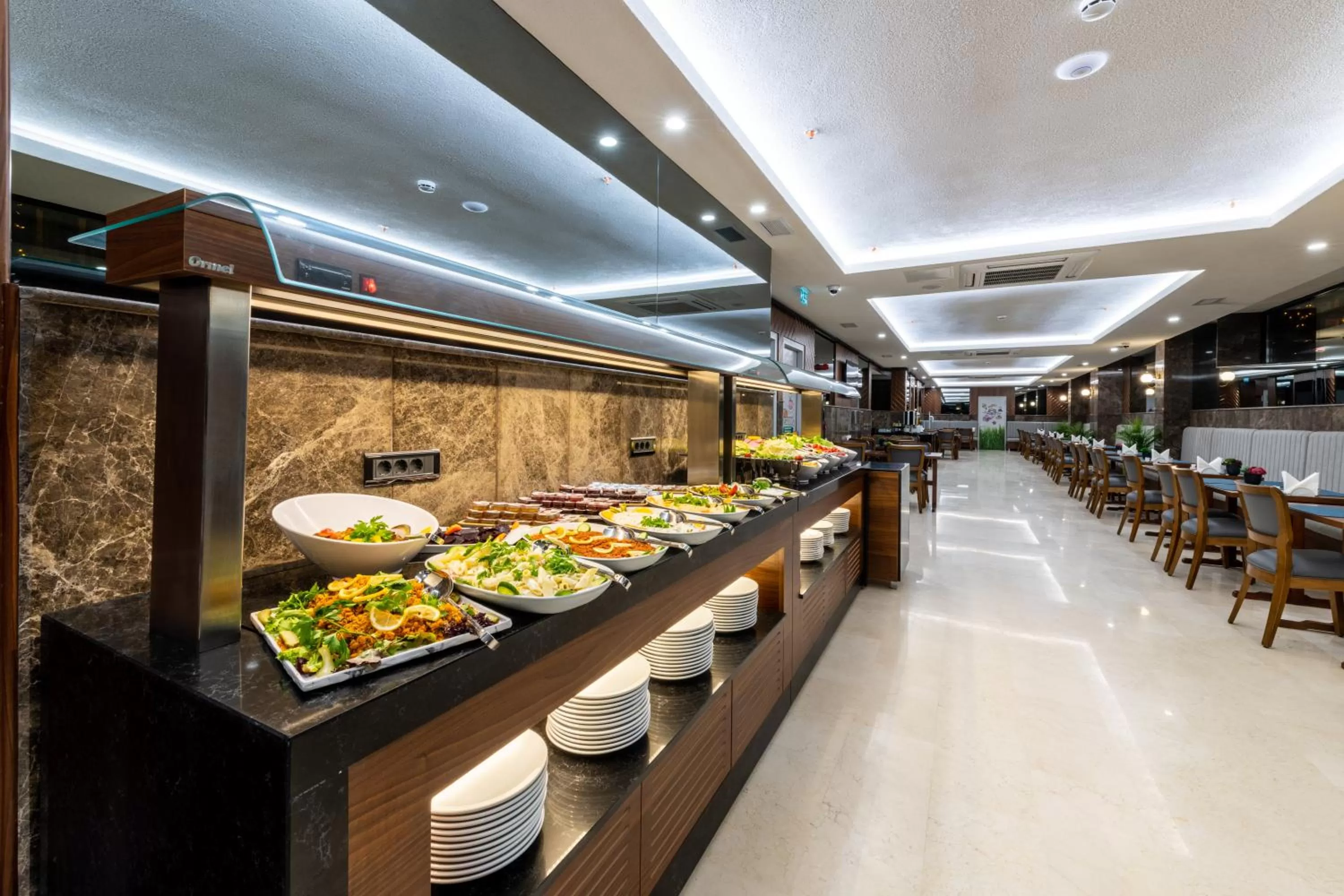 Breakfast in Aprilis Deluxe Hotel