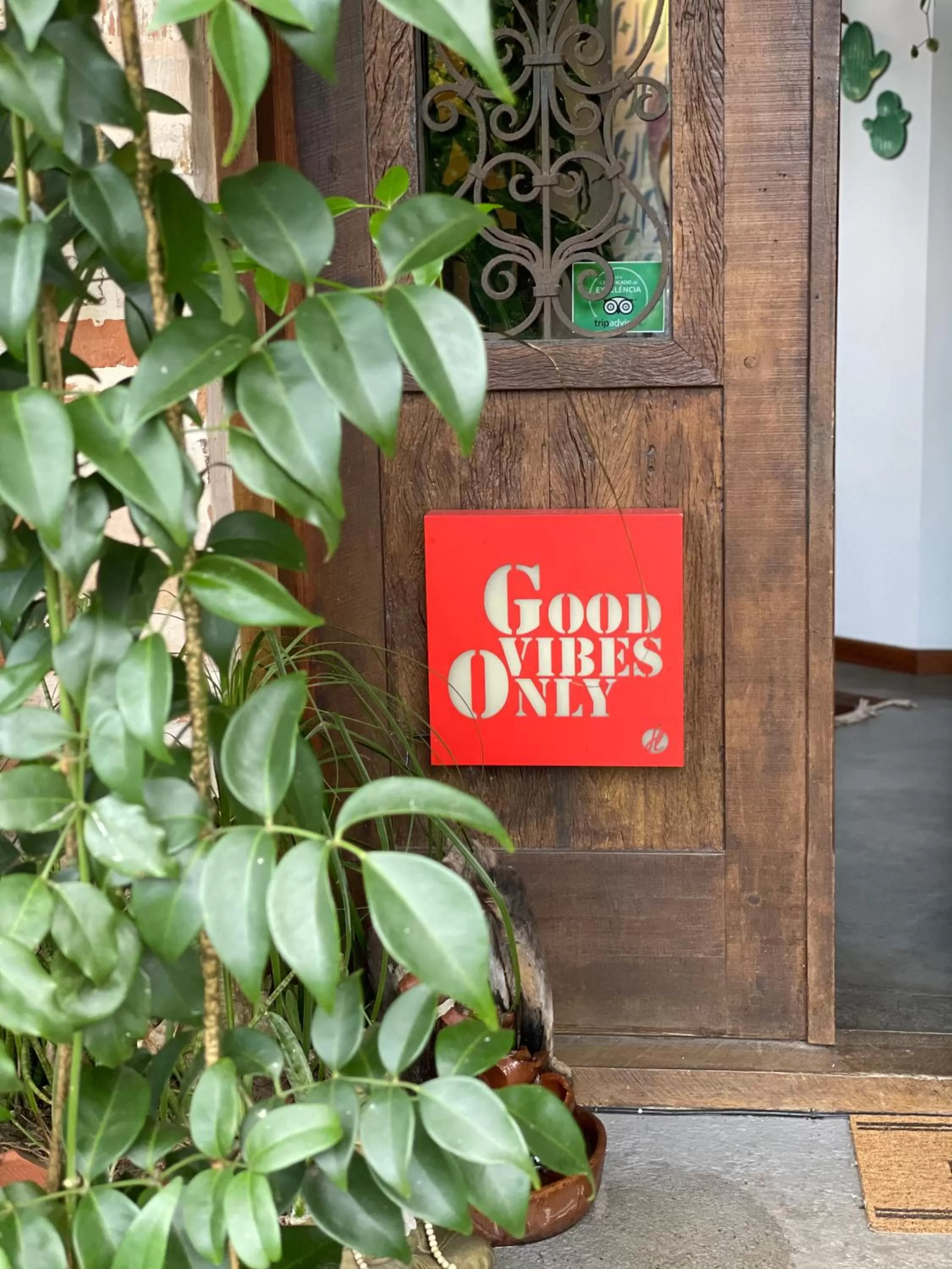 Facade/entrance in Pousada Santarina