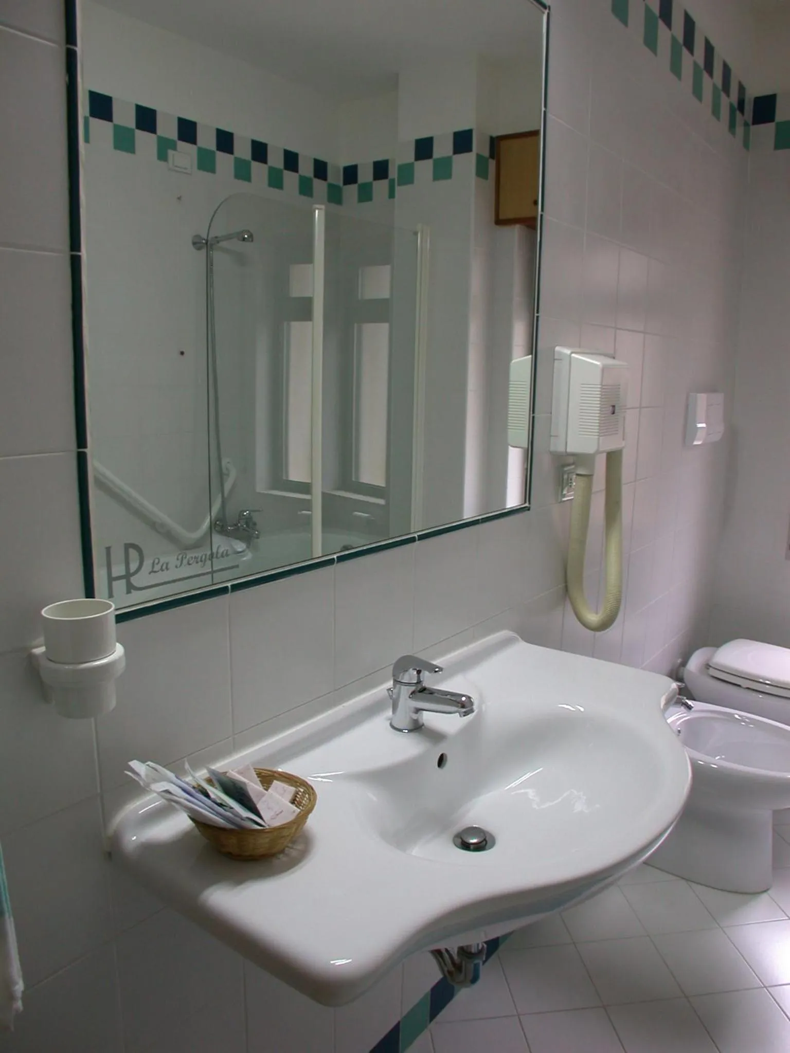 Bathroom in Hotel La Pergola