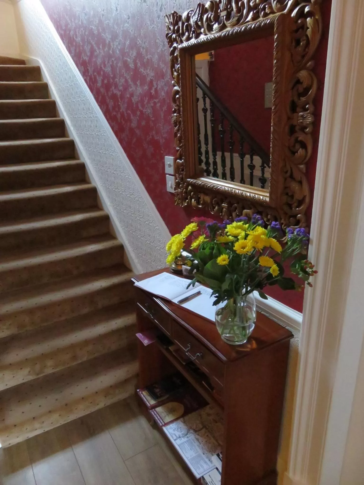 Decorative detail in West End Guest House