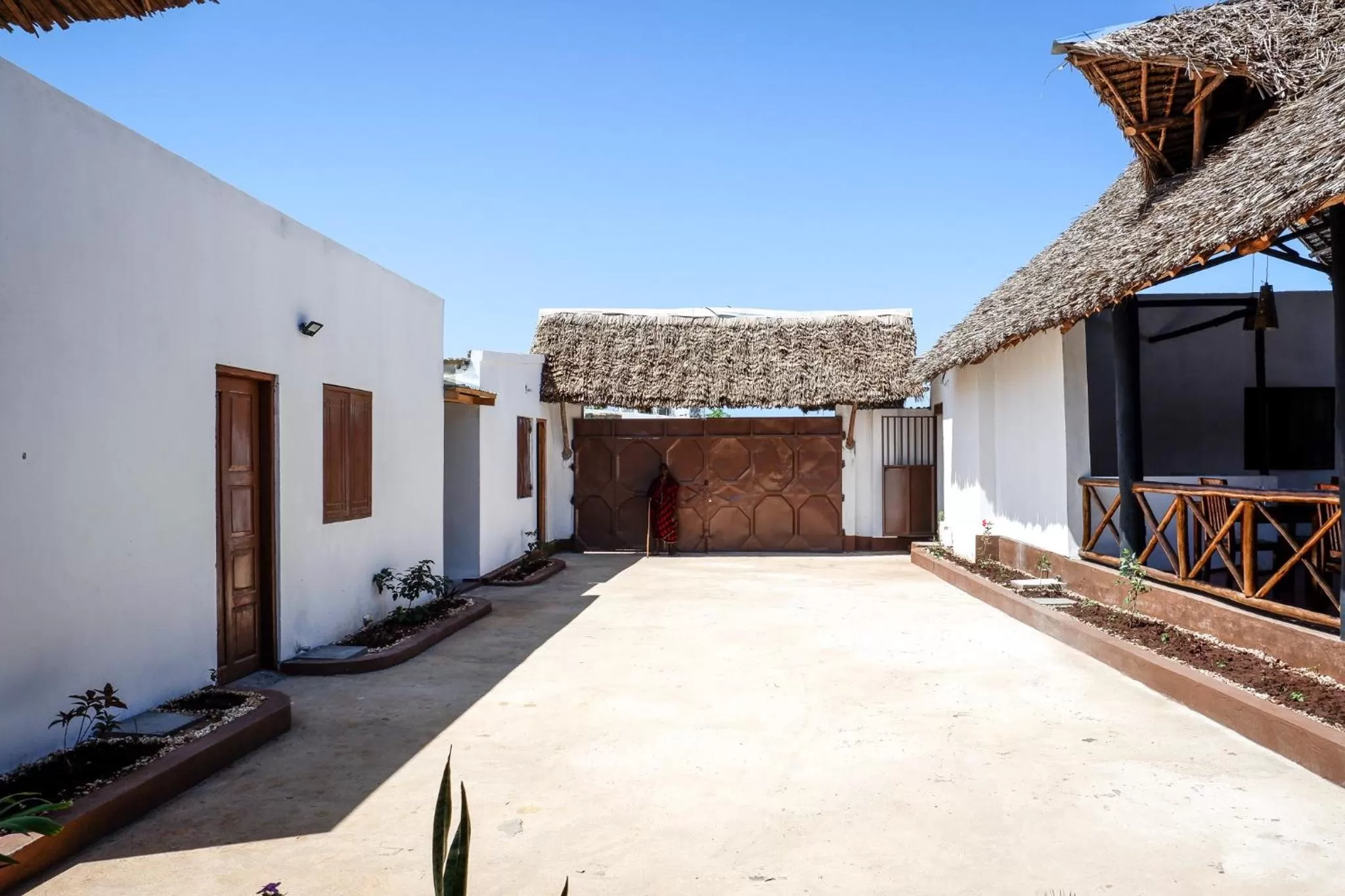 Parking in Nungwi Heritage Resort