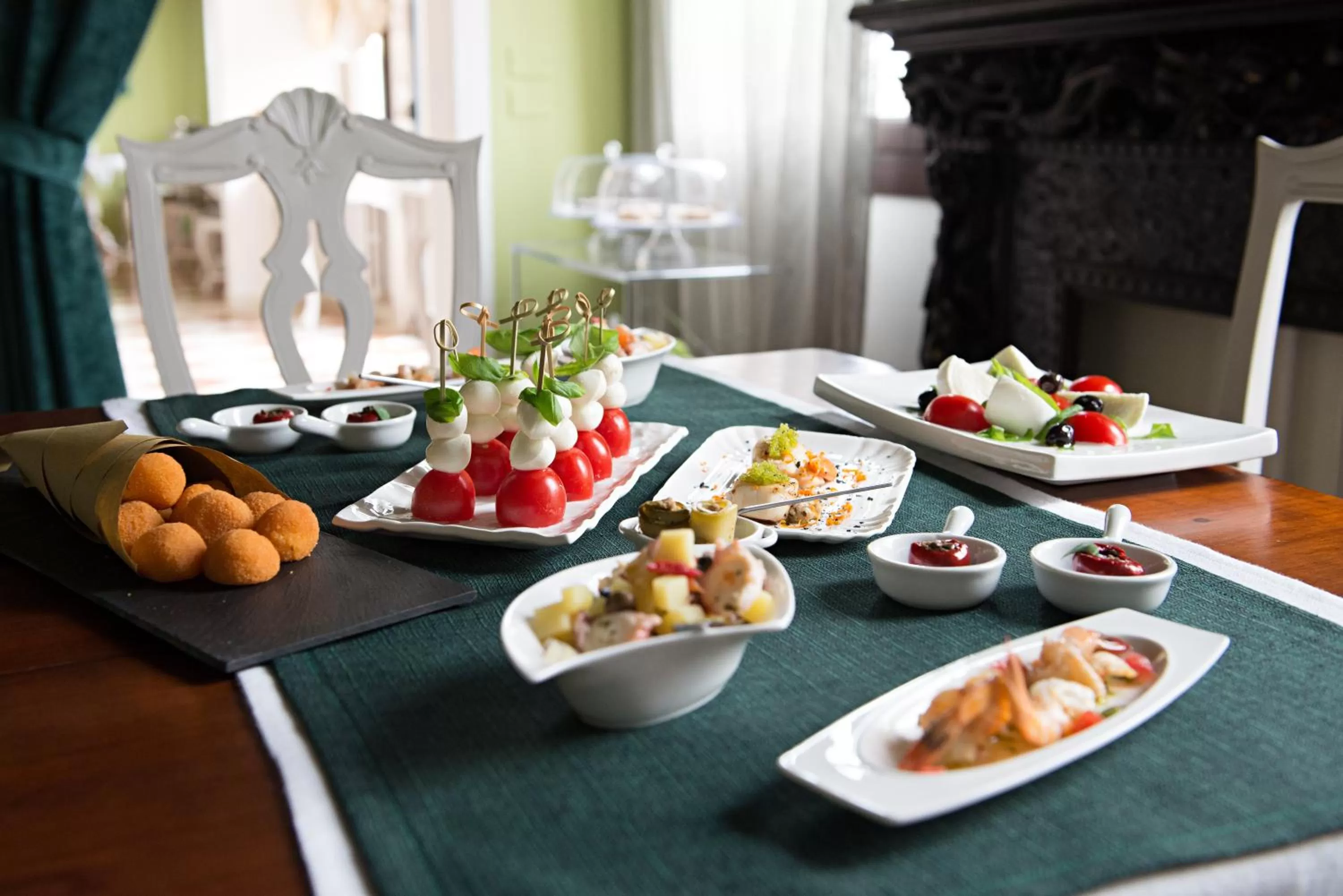 Food and drinks in Villa Gasparini