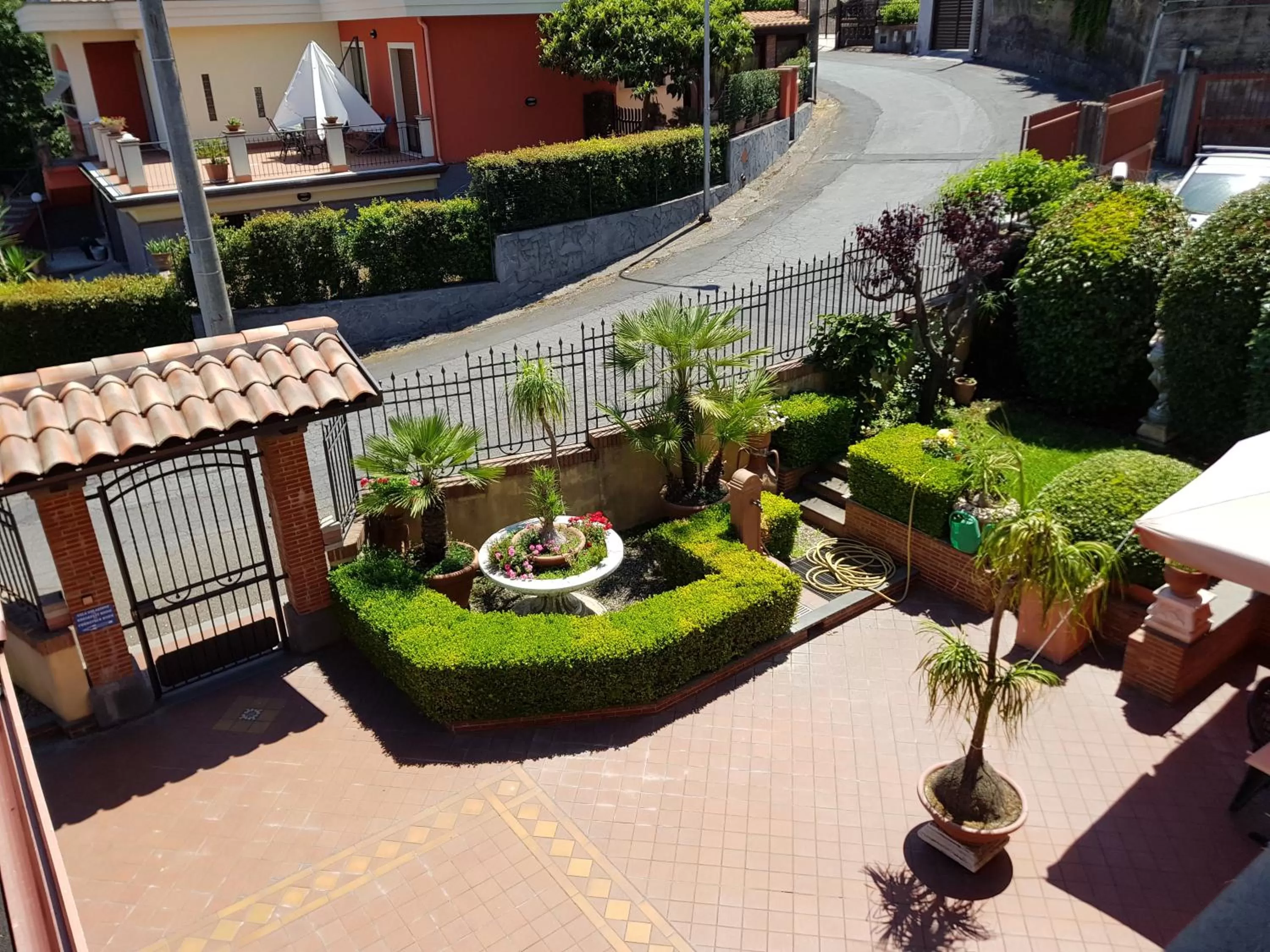 Garden in Villa Hirschen