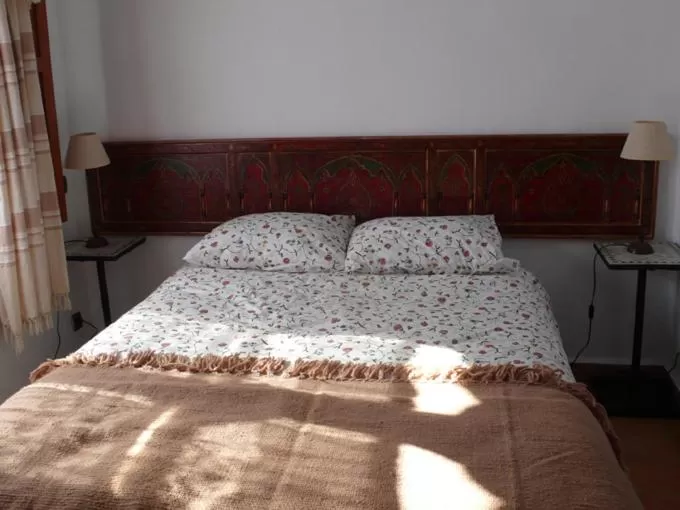 Bed in Hôtel Ras El Maa