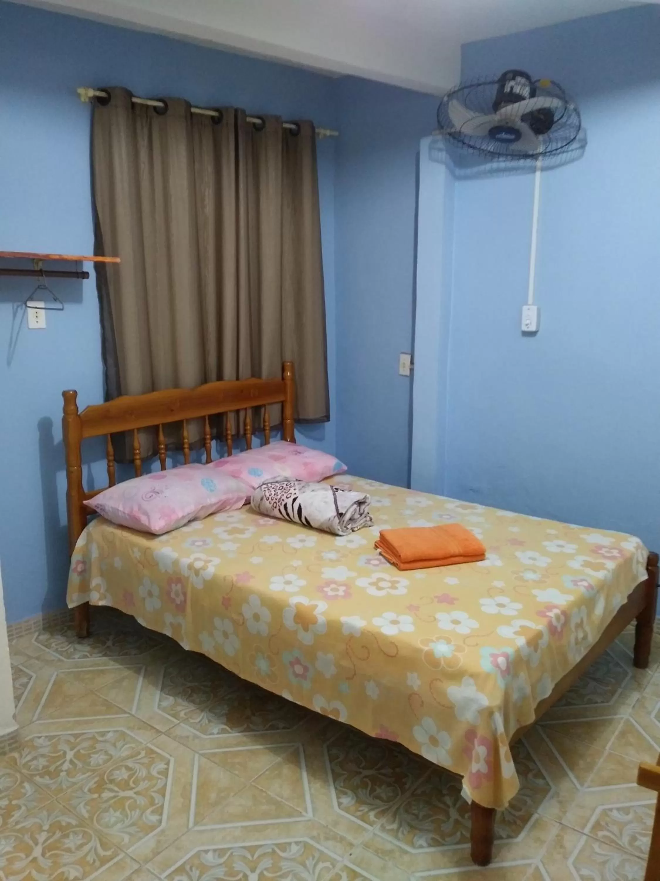 Bed in Pousada dos Ventos