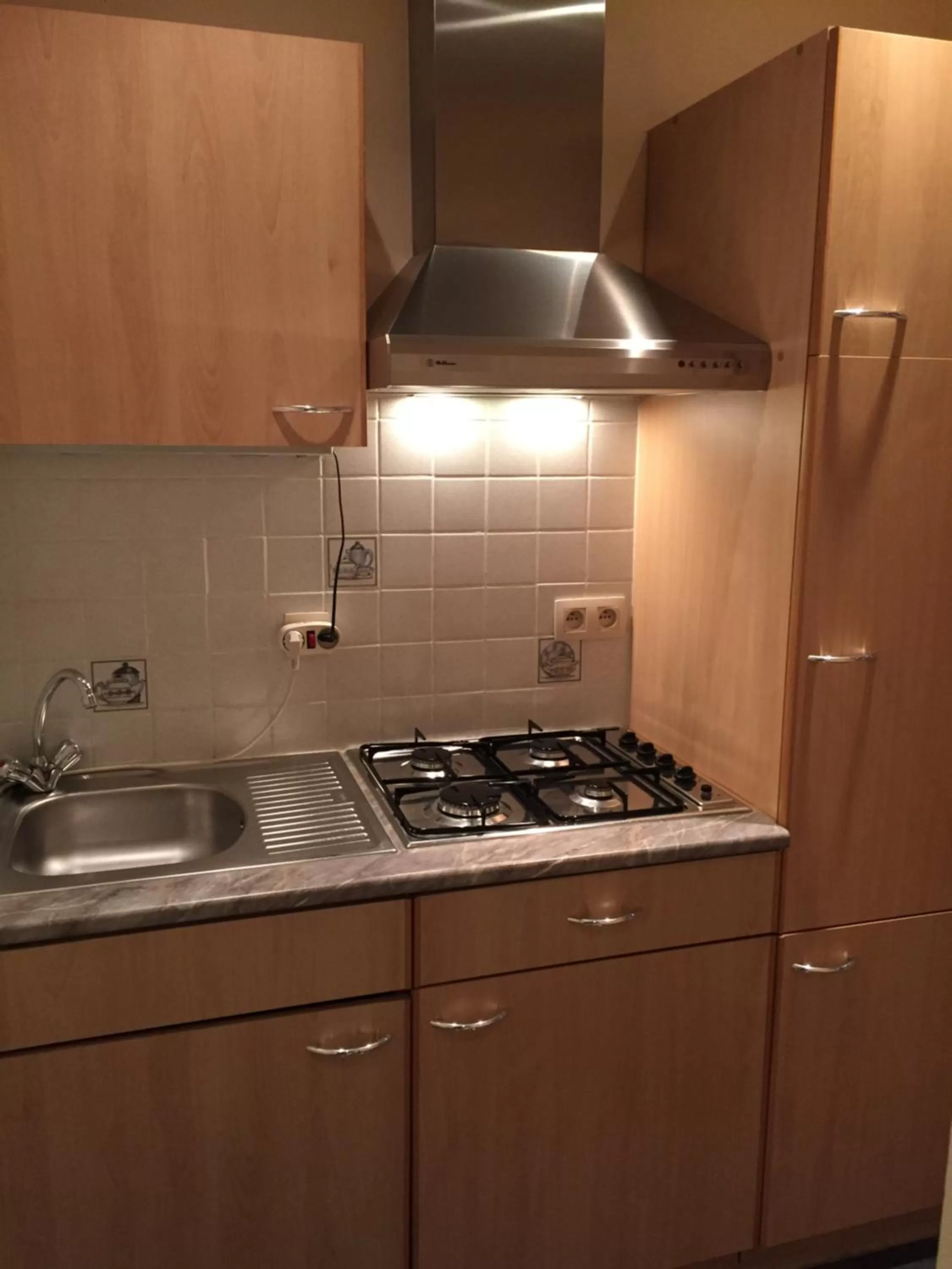 Kitchen or kitchenette in Residence la Fraisiere