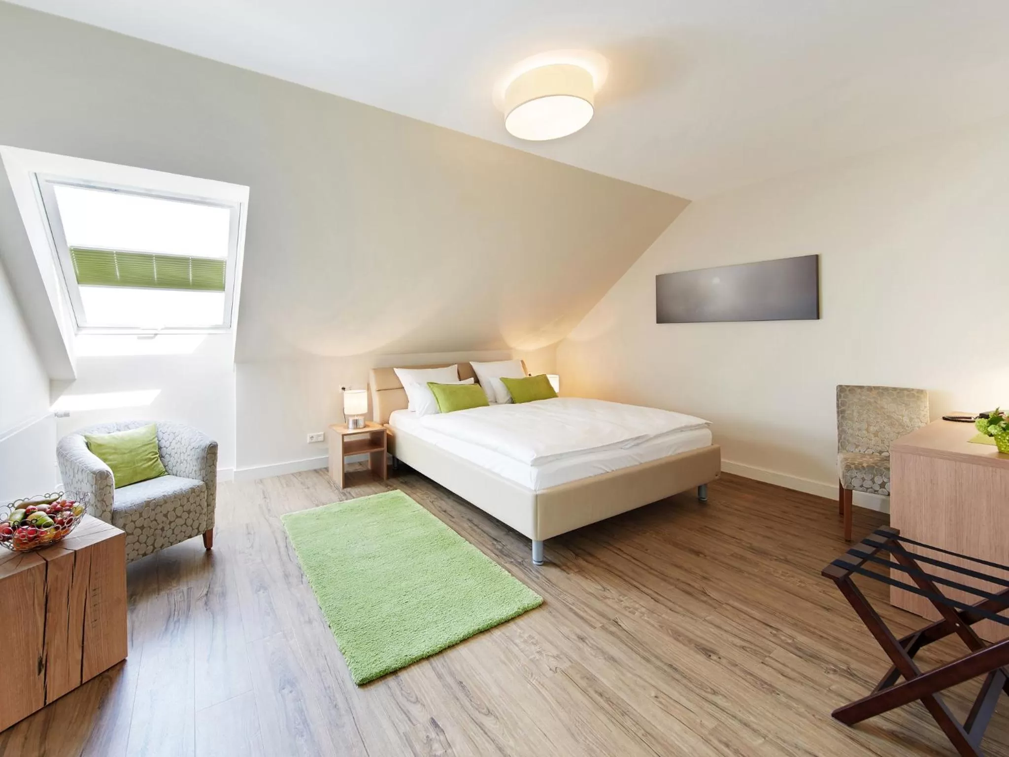 Photo of the whole room, Bed in Rodelhaus