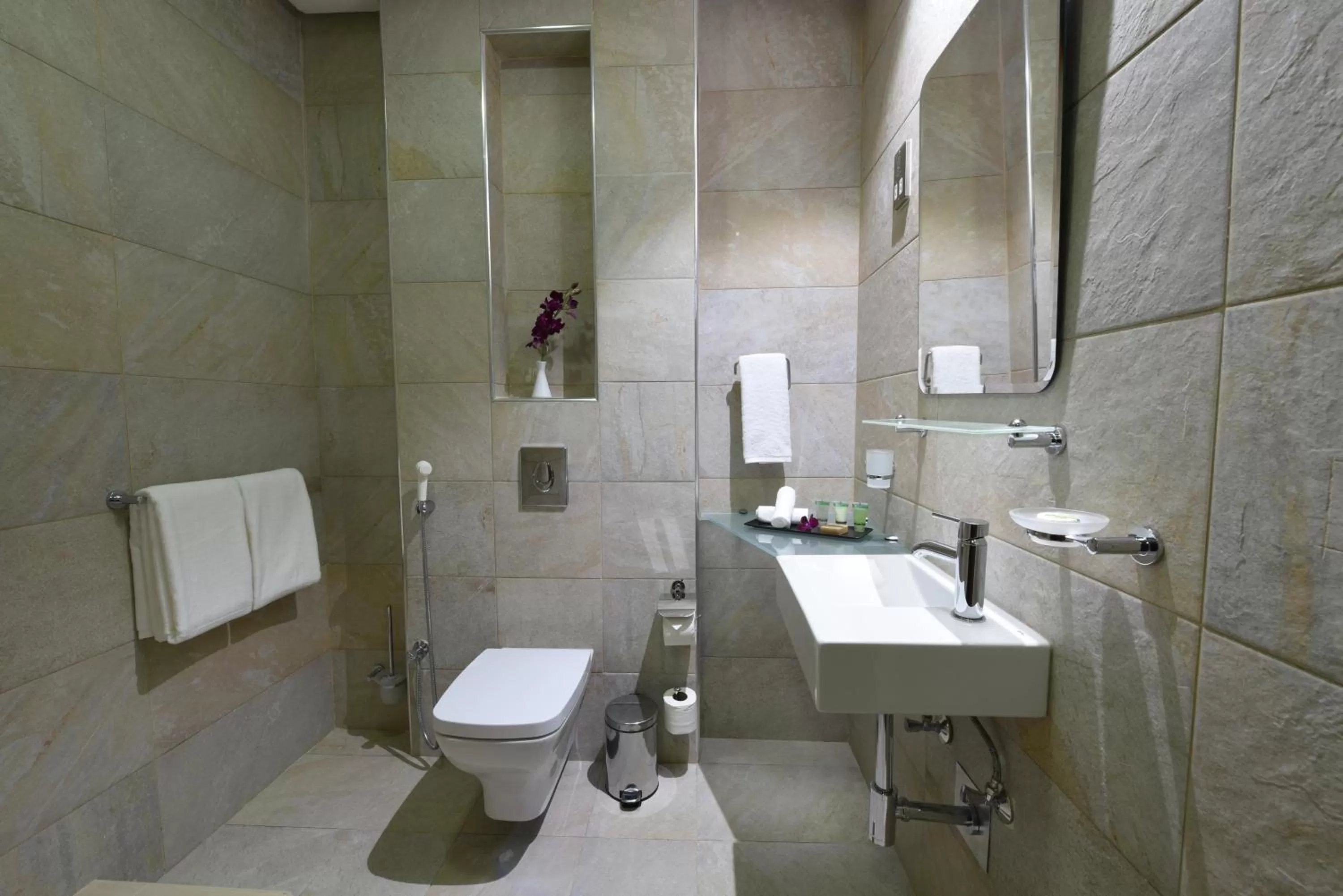 Toilet in Ramada Encore by Wyndham Kuwait Downtown