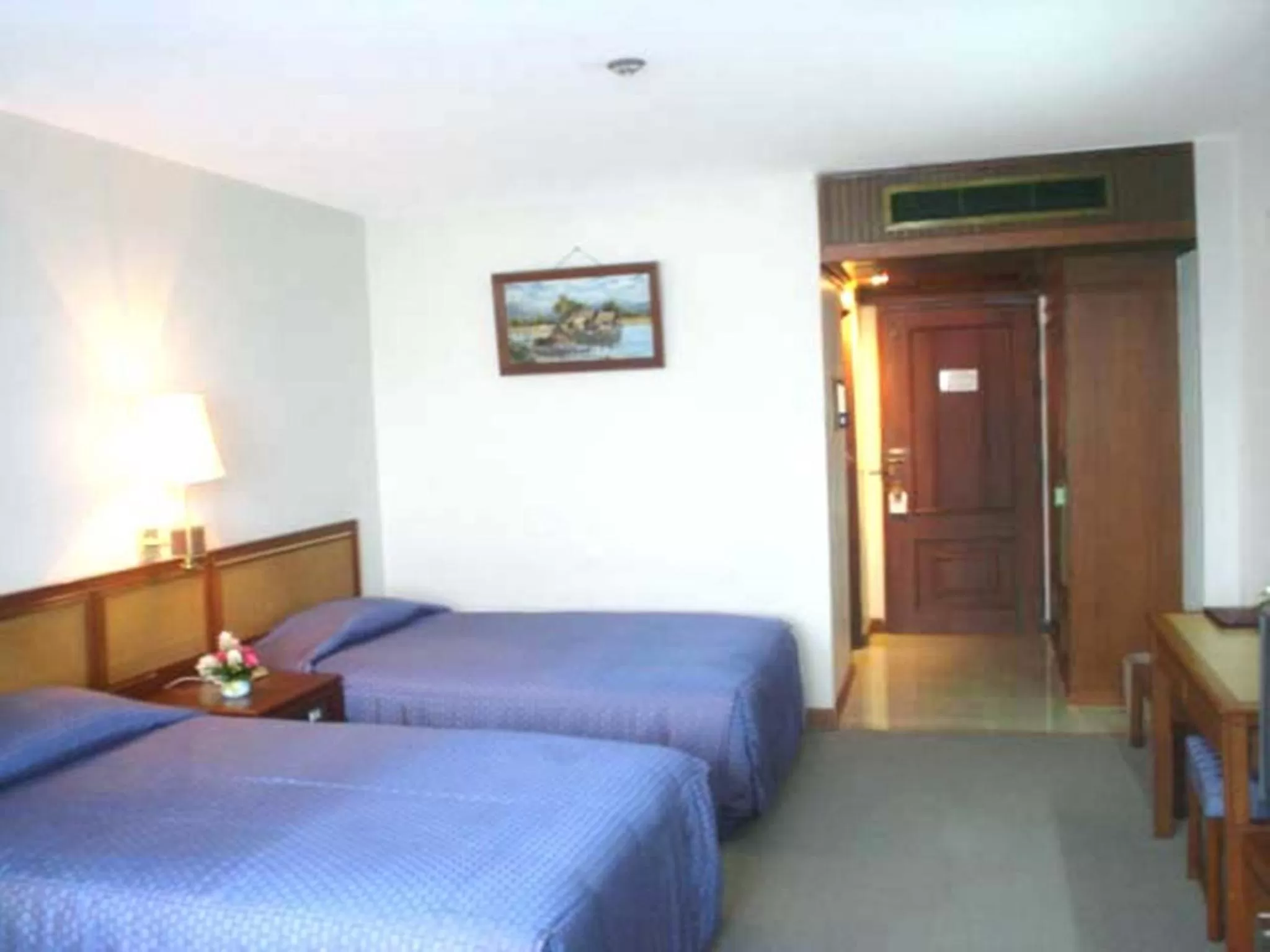 Bed in Chiang Mai Phucome Hotel