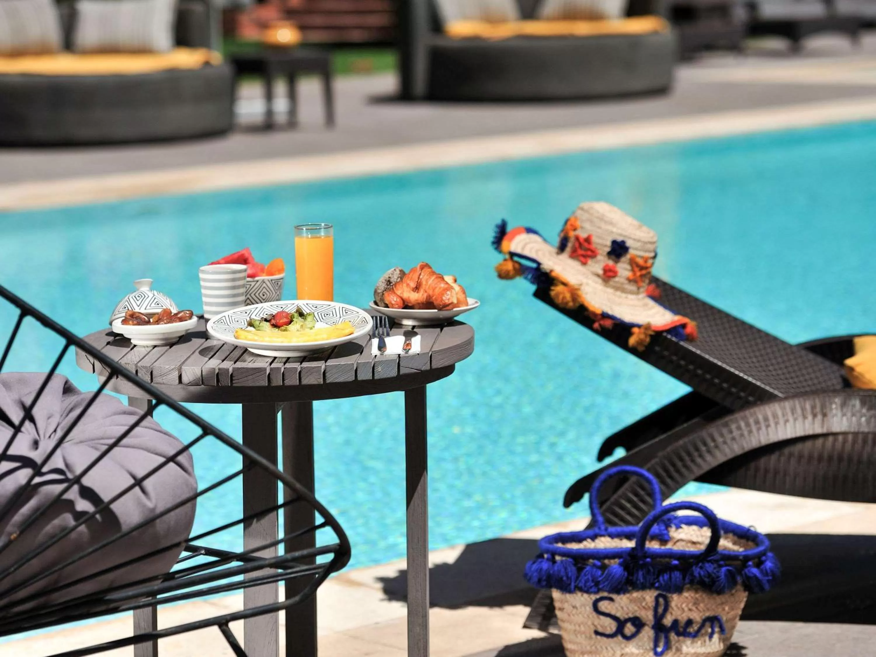 Restaurant/places to eat in Novotel Marrakech Hivernage