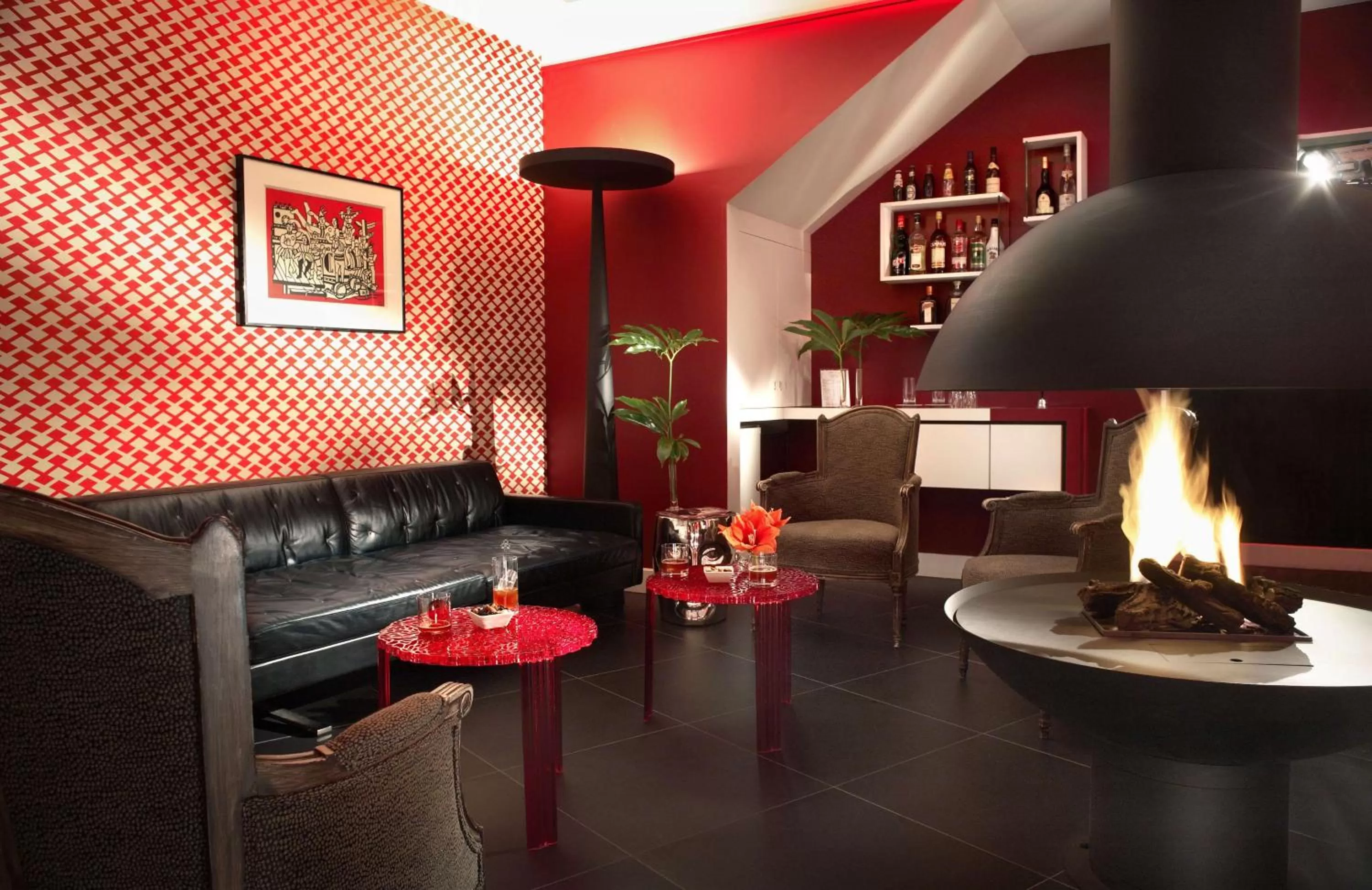 Lobby or reception in Hotel Opéra Opal