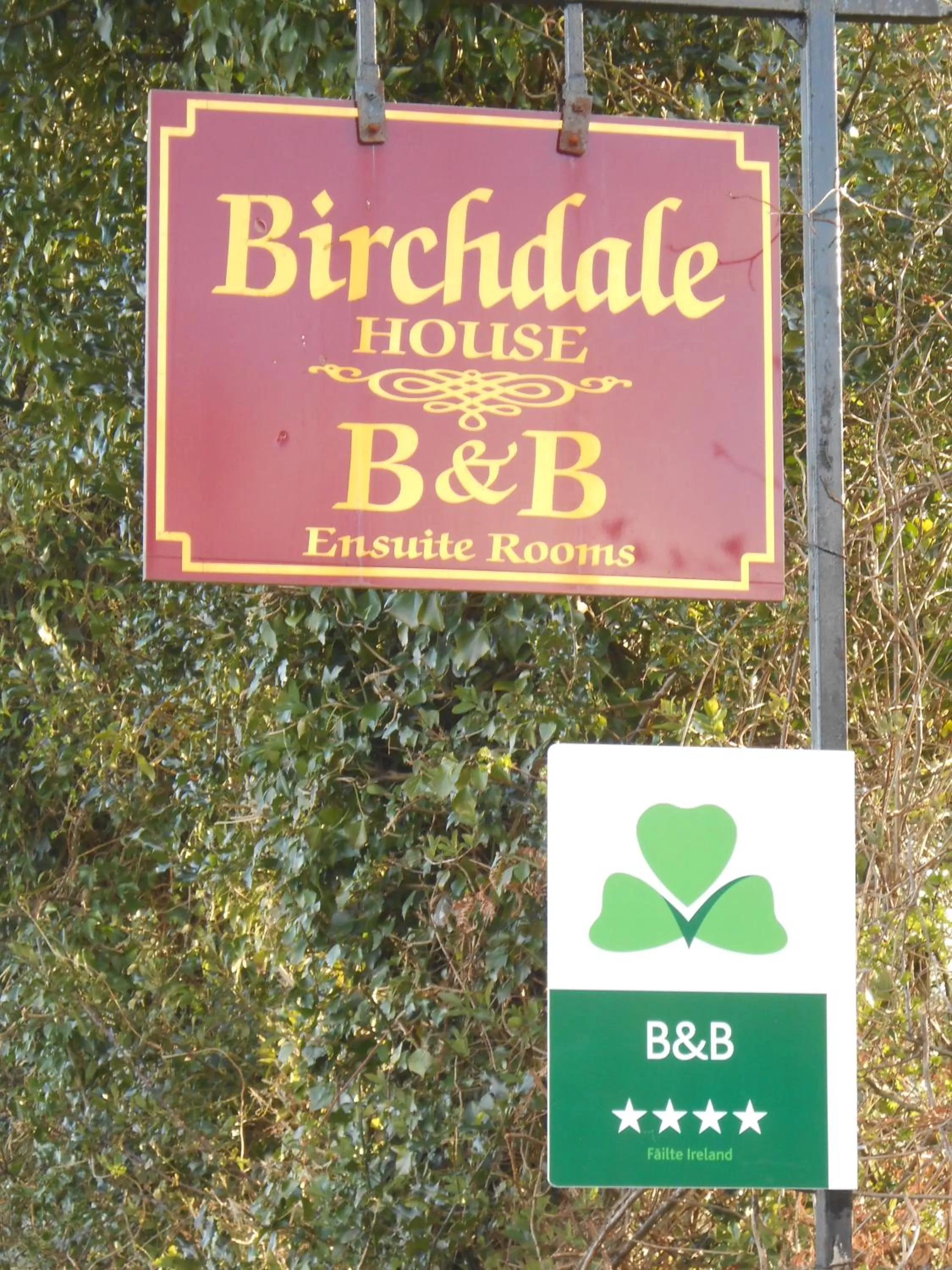 Property logo or sign in Birchdale House B&B