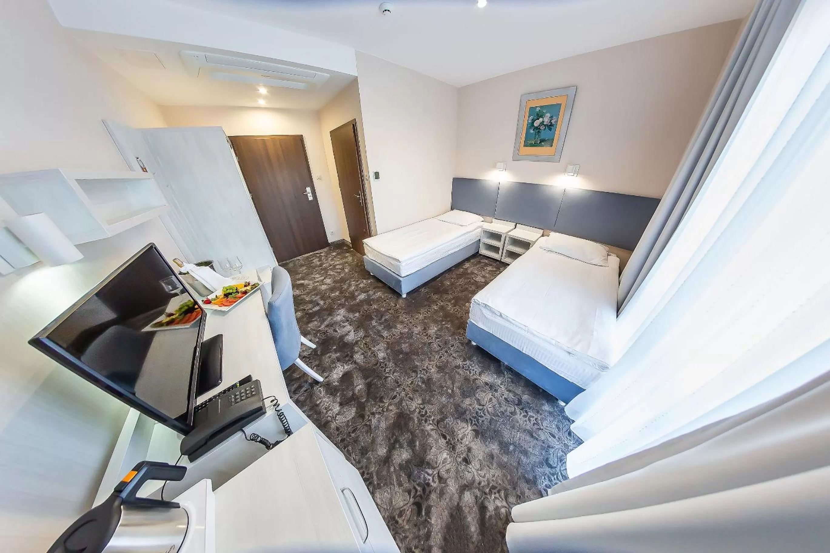 TV and multimedia, Bed in Hotel Jantar Wellness & Spa