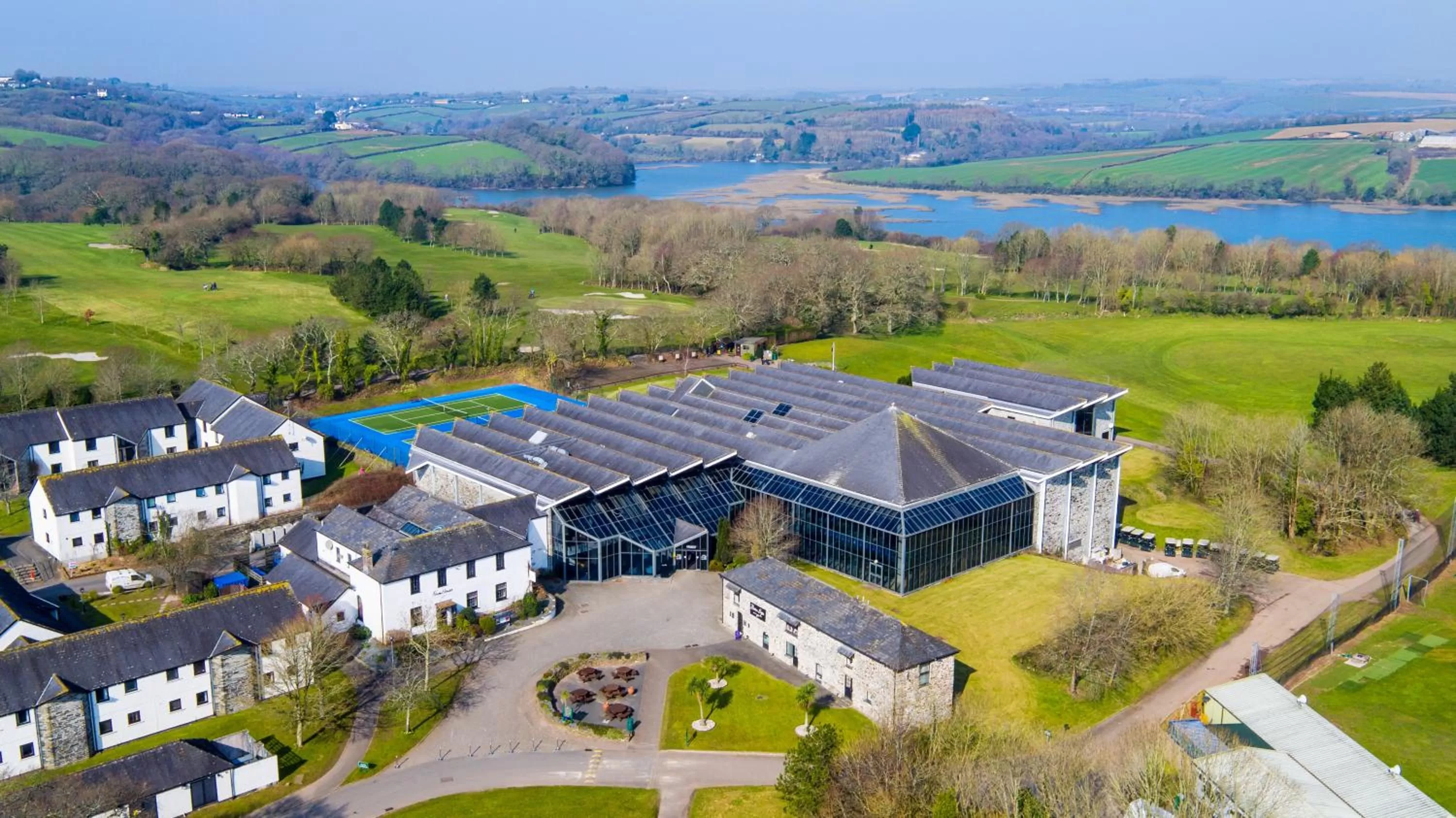 Bird's eye view in China Fleet Country Club