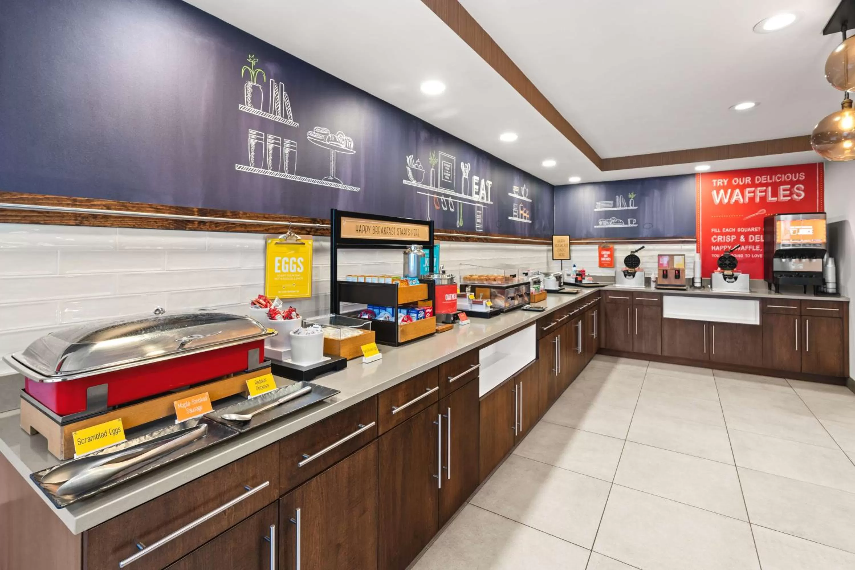 Breakfast in Hampton Inn Seekonk