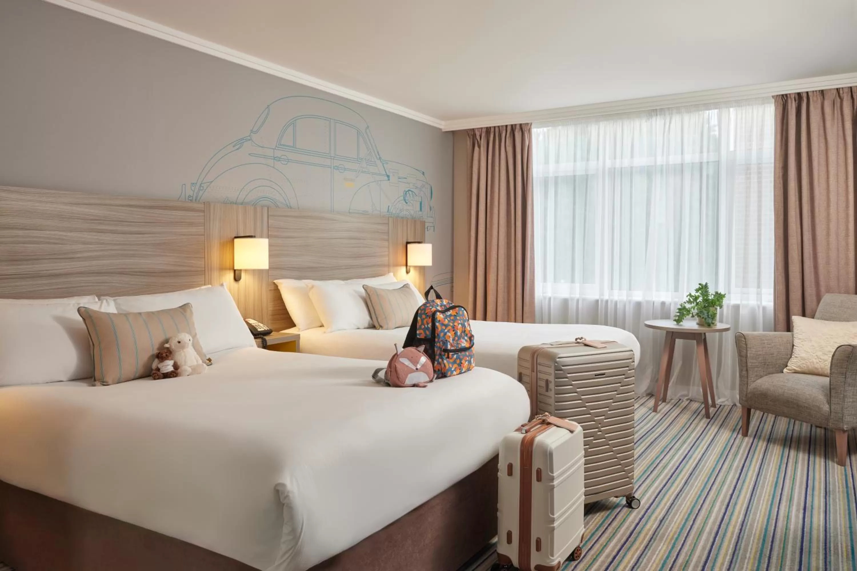 Bedroom, Bed in Leonardo Royal Hotel Oxford