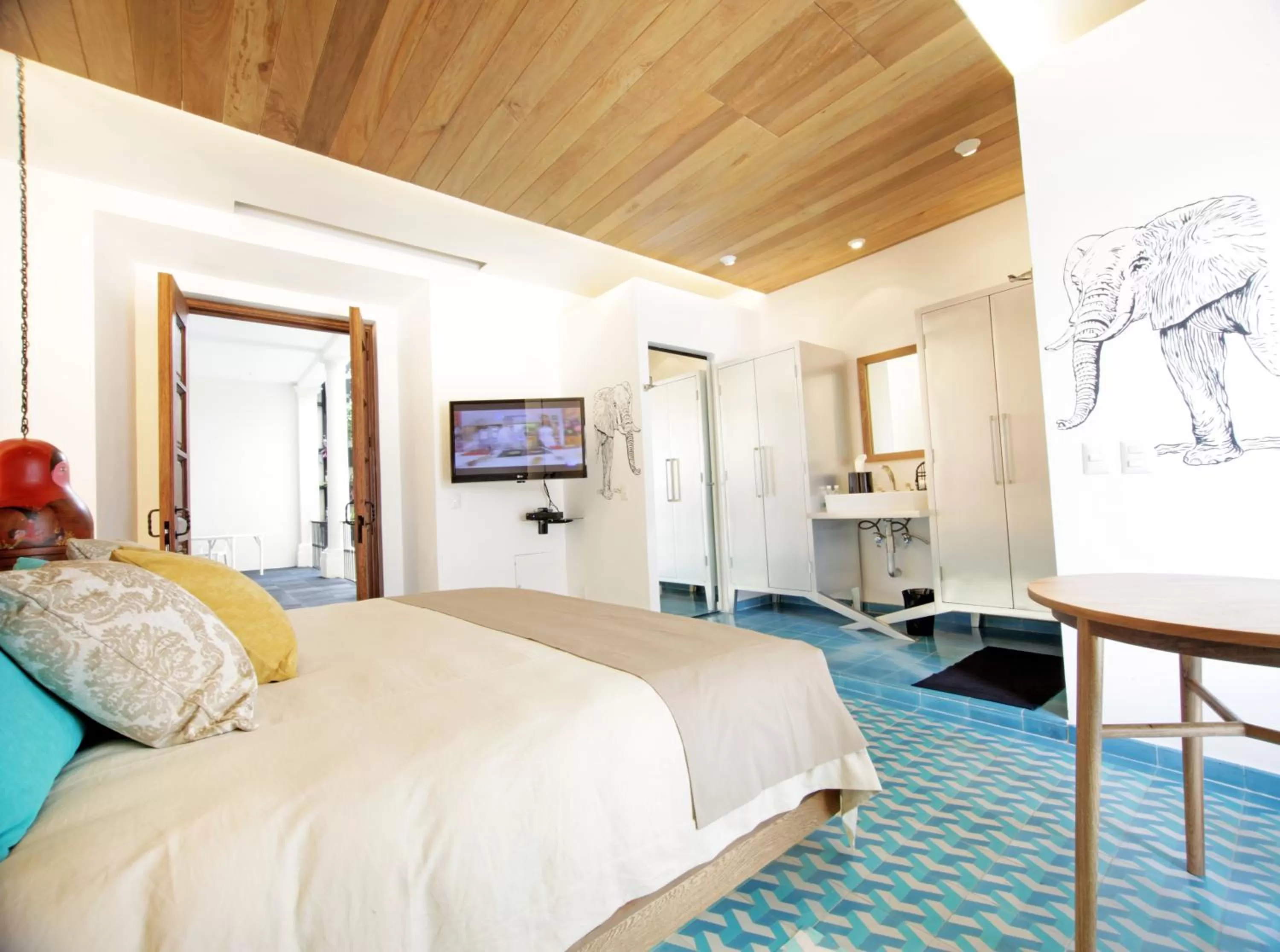 Bedroom, Bed in Del Carmen Concept Hotel Boutique by Chai