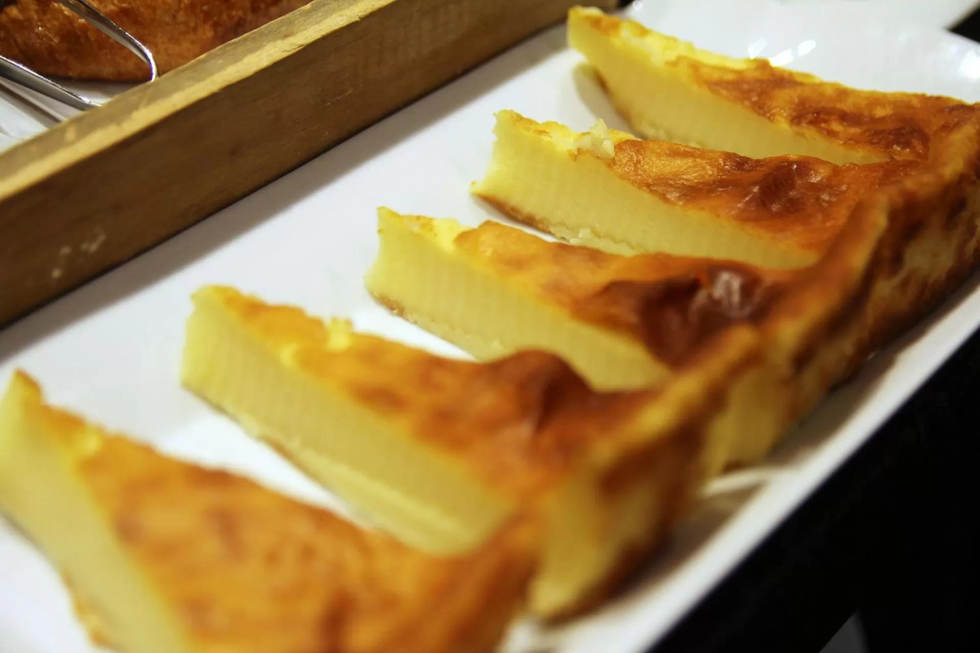 Food close-up in Hotel Conde Duque Bilbao