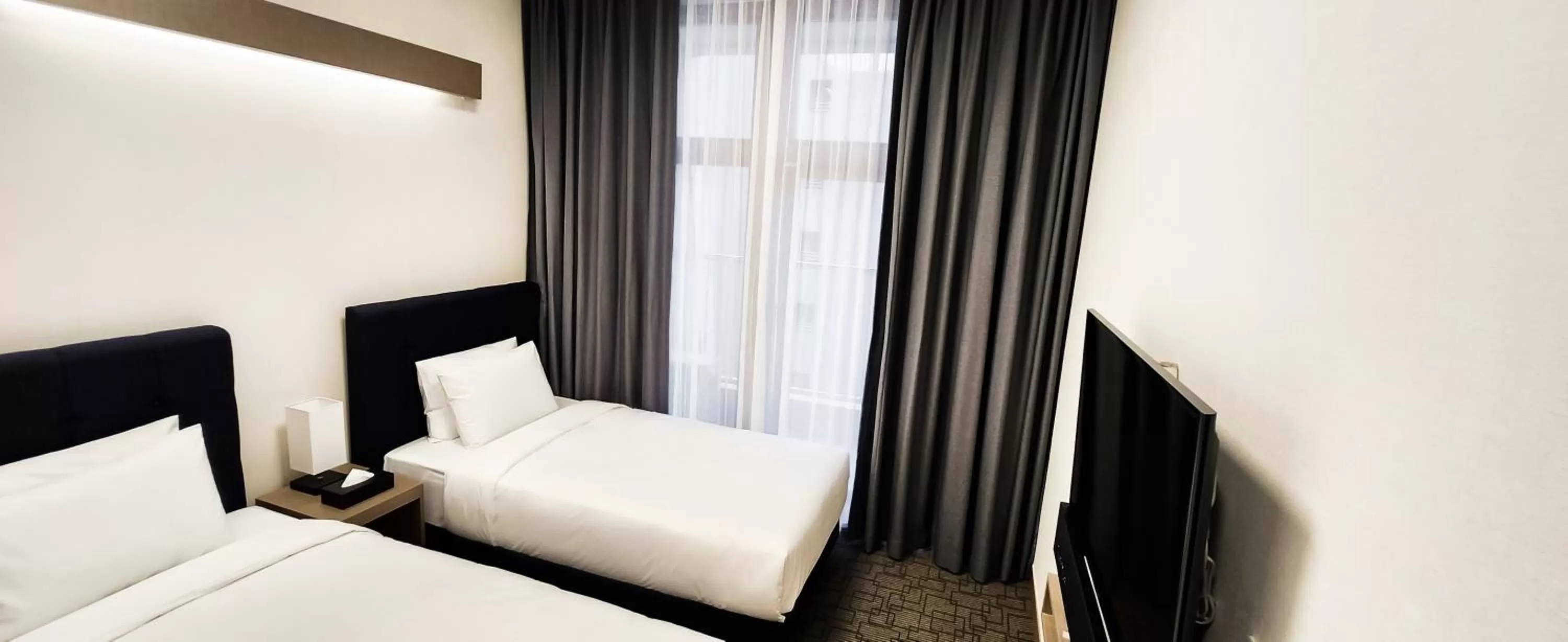 Bedroom, Bed in Haeundae Blue Story Hotel