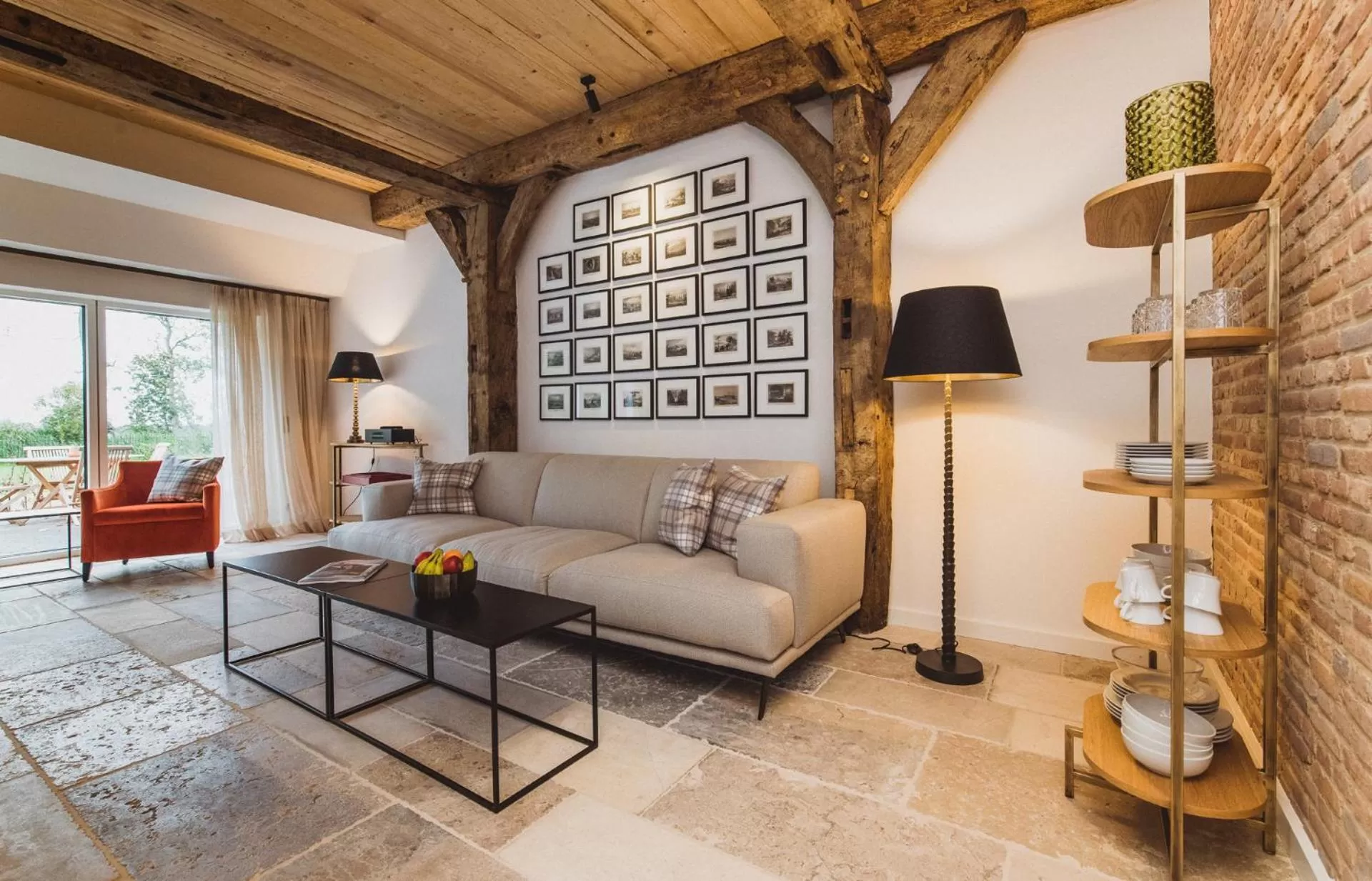 Living room in Gut Damp Ferien Lofts