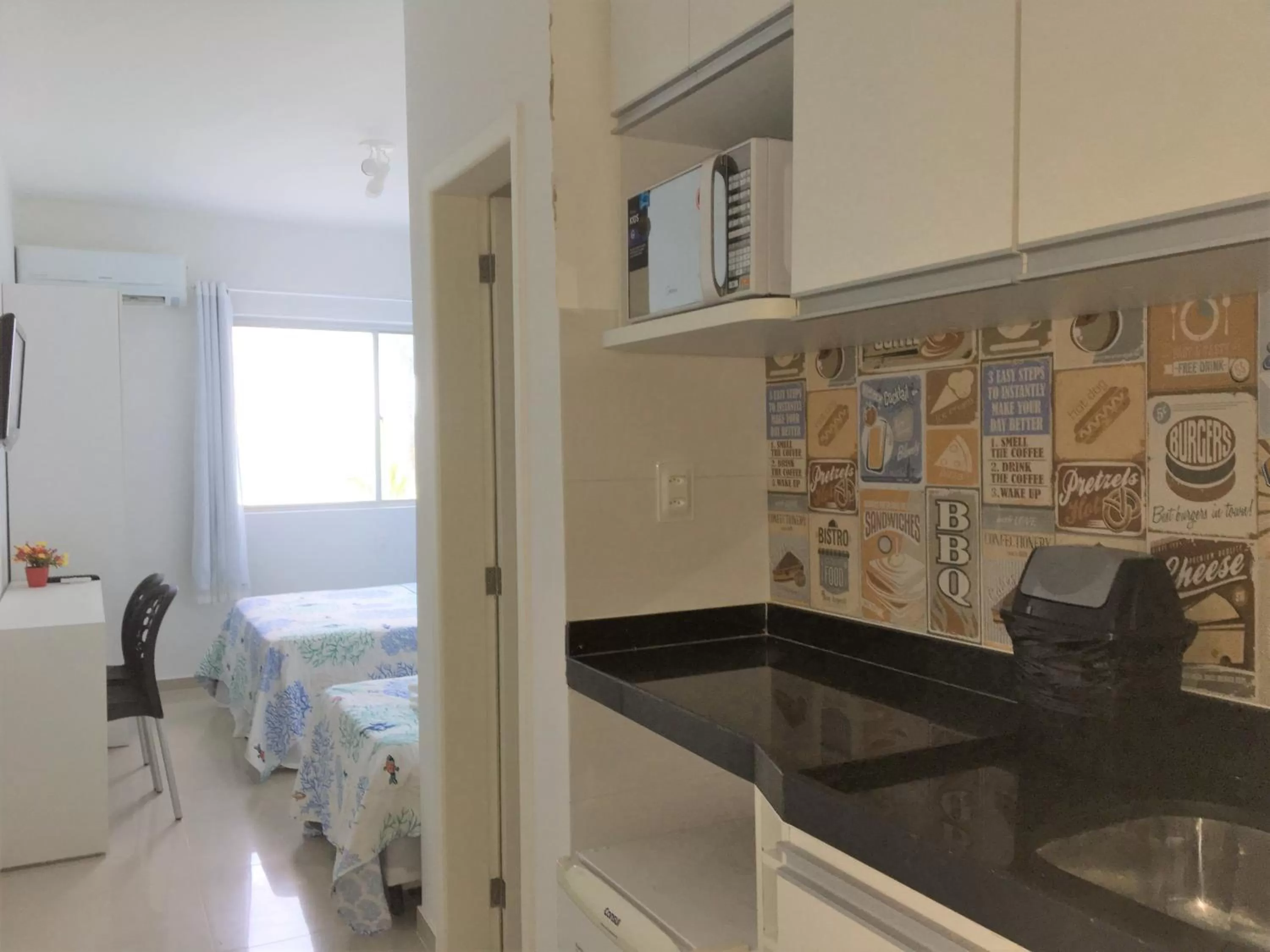 Kitchen or kitchenette in Praia dos Carneiros apart beira-mar