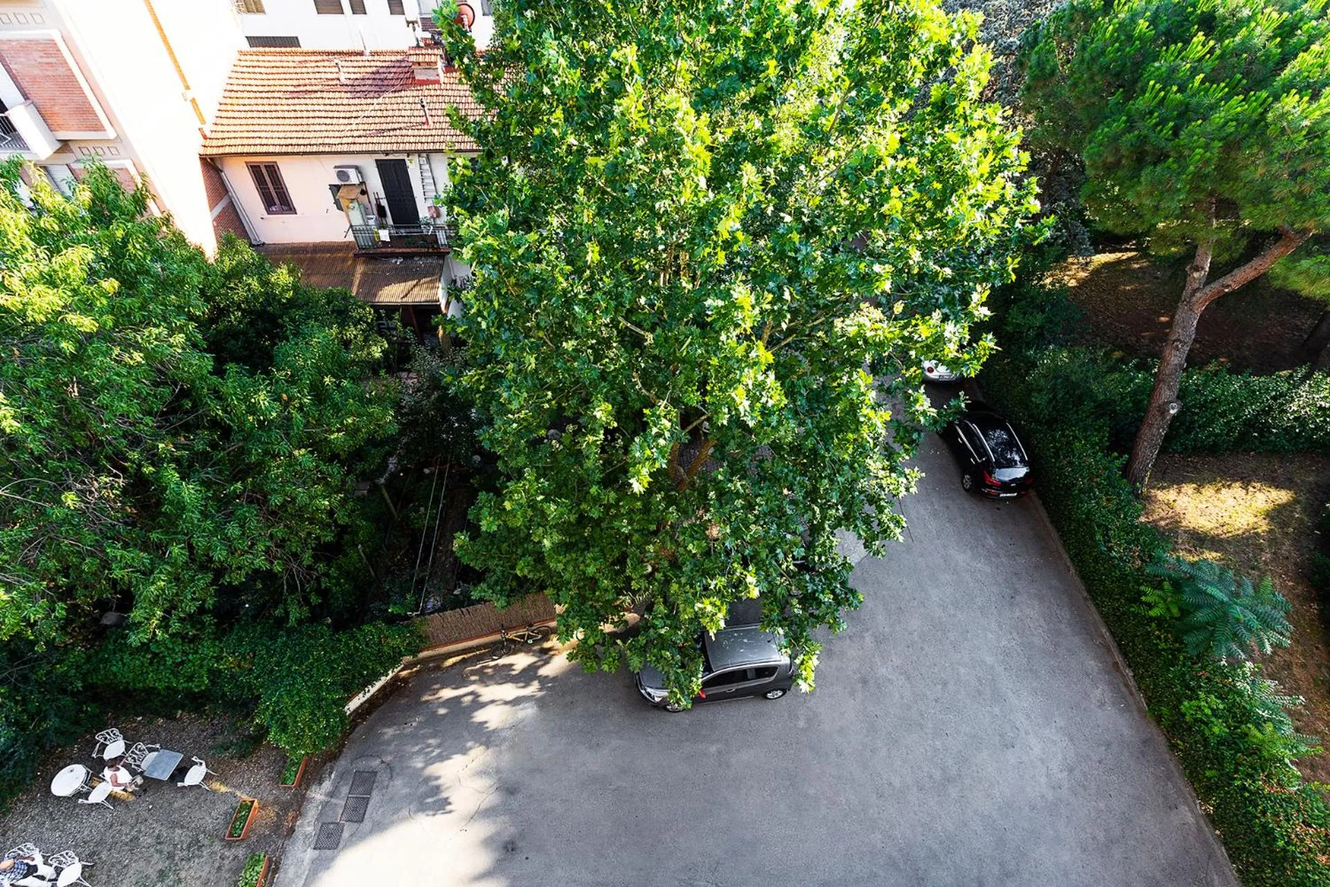 Bird's eye view in Hotel Corolle