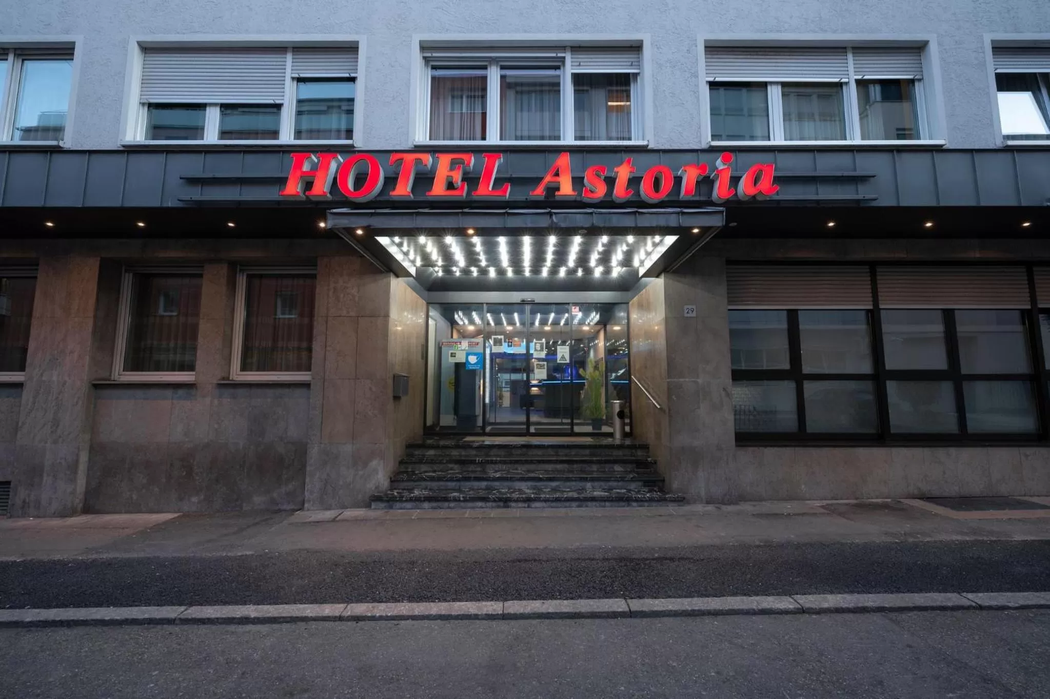 Facade/entrance in Hotel Astoria Stuttgart City