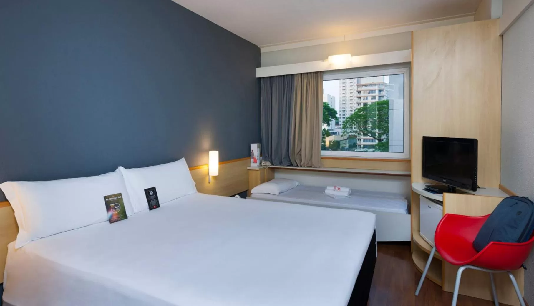 Bed in ibis Campinas