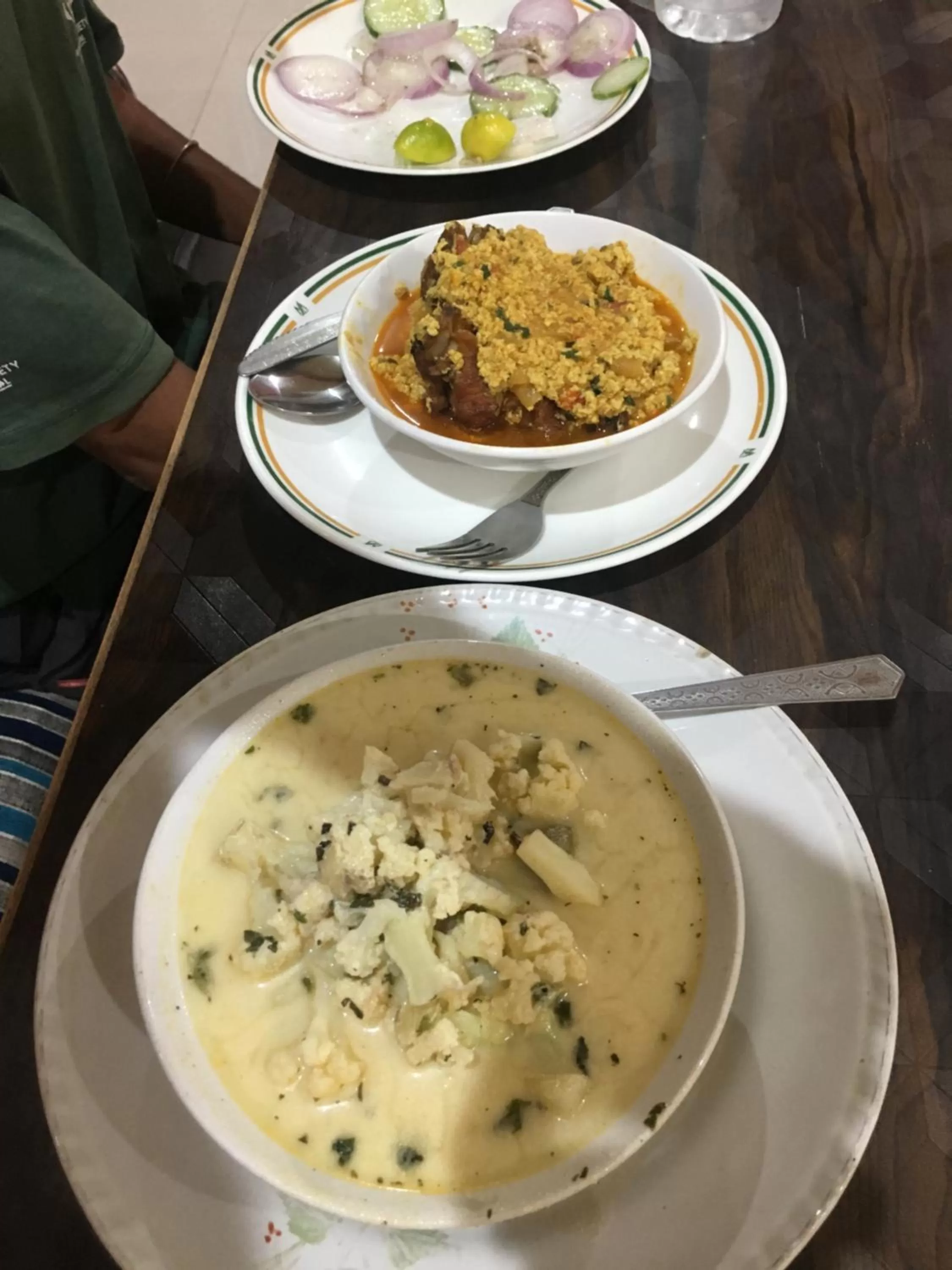 Food in Hotel Crescent