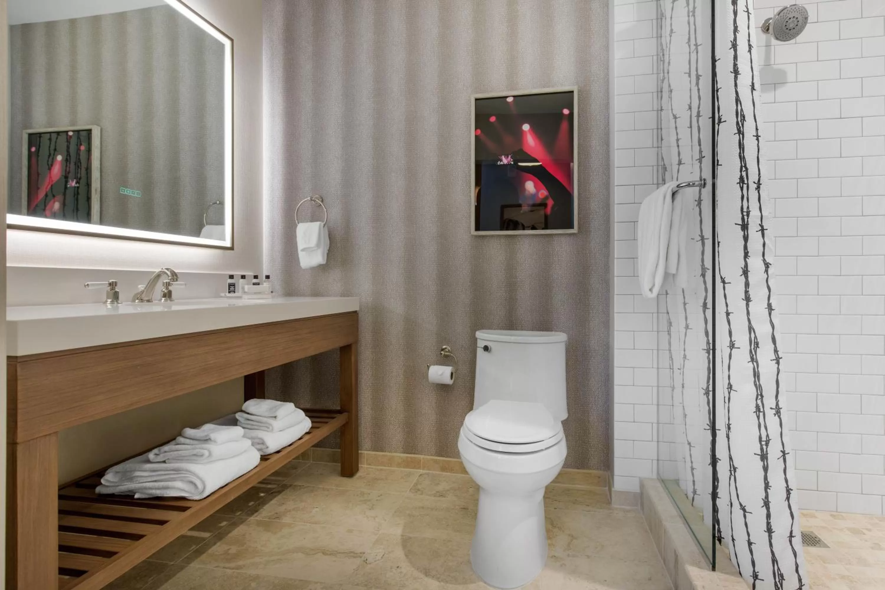 Bathroom in Cambria Hotel Nashville Downtown