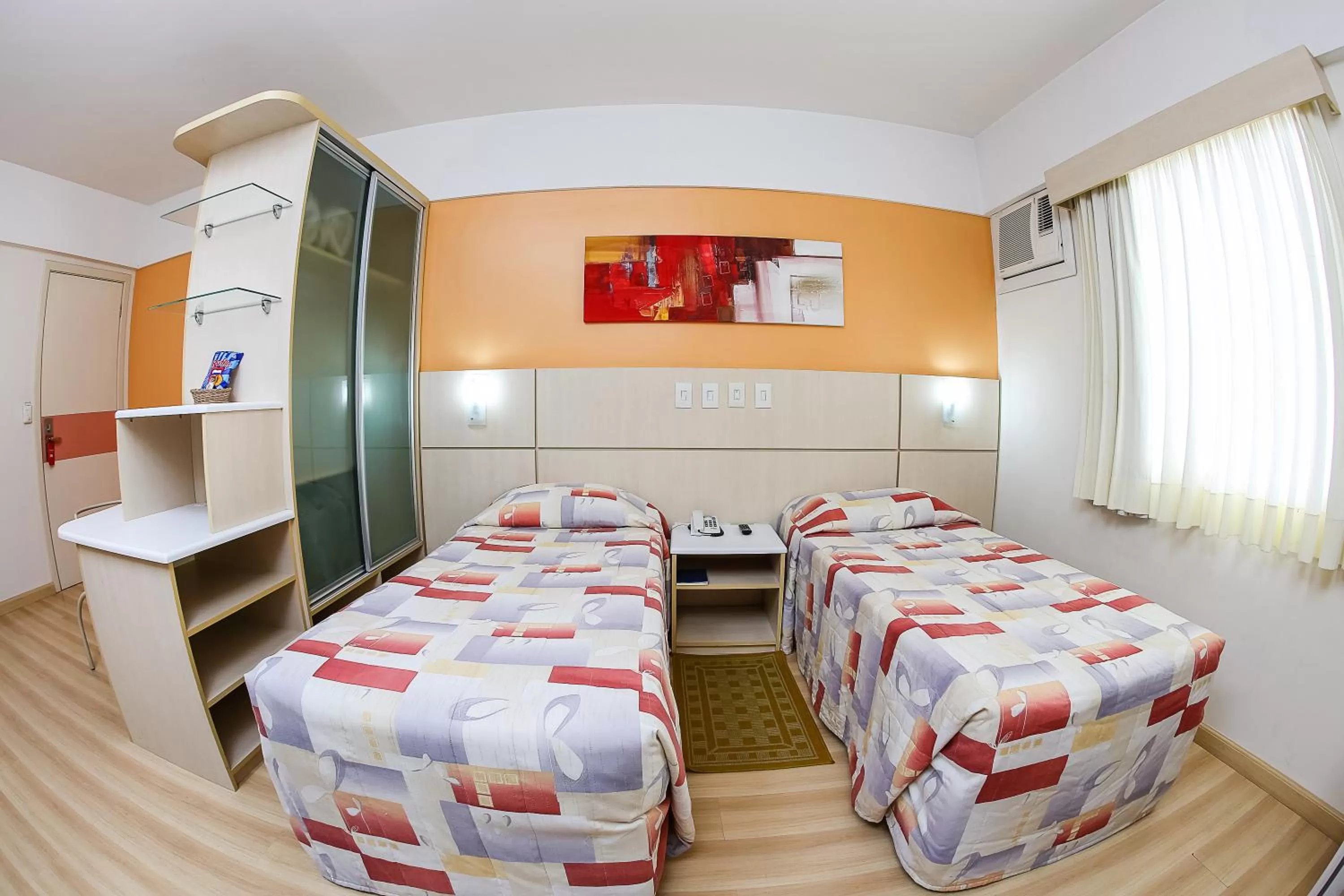 Bedroom, Bed in Hotel Metropolitan Canoas