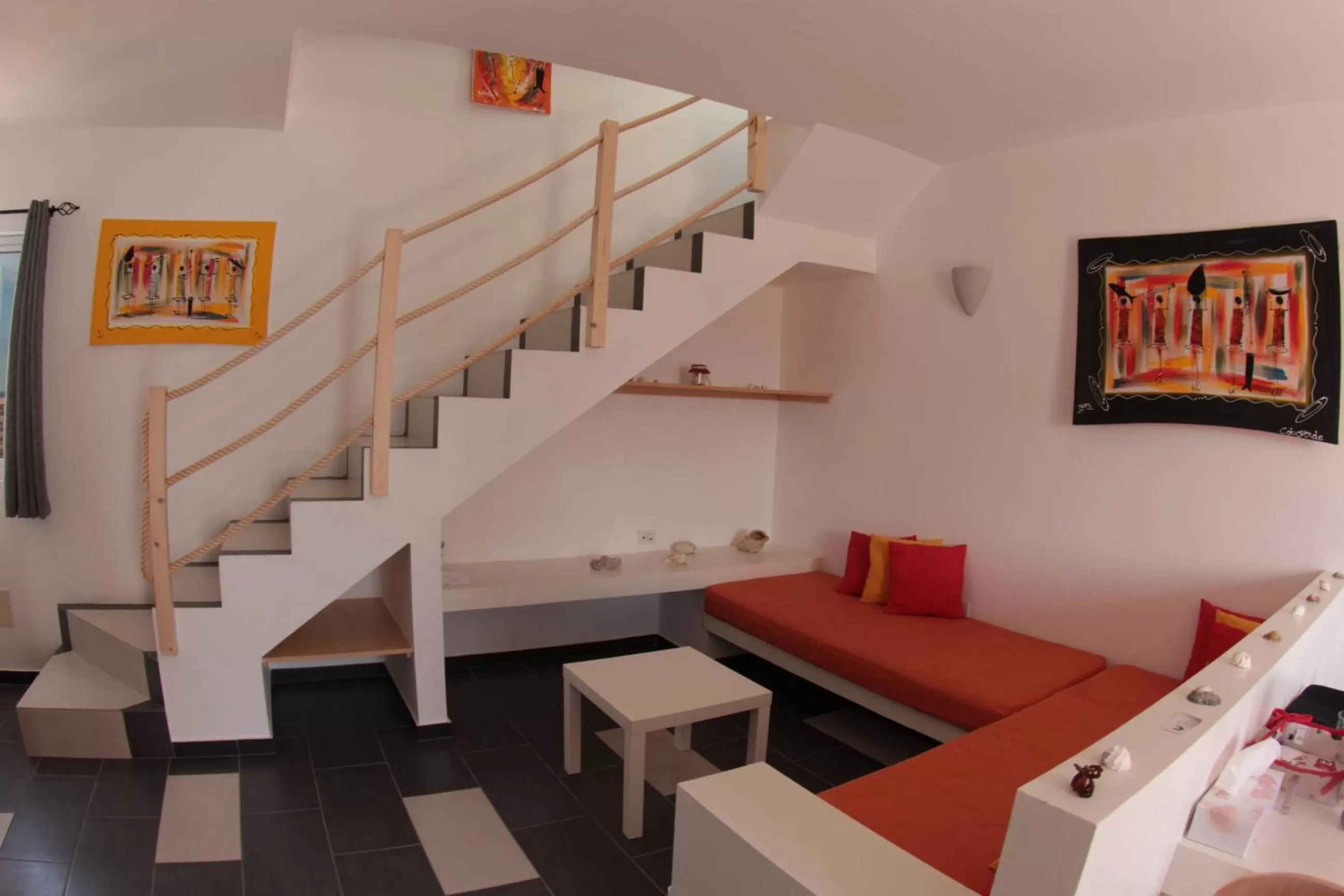 Living room in Cala da Lua apartments