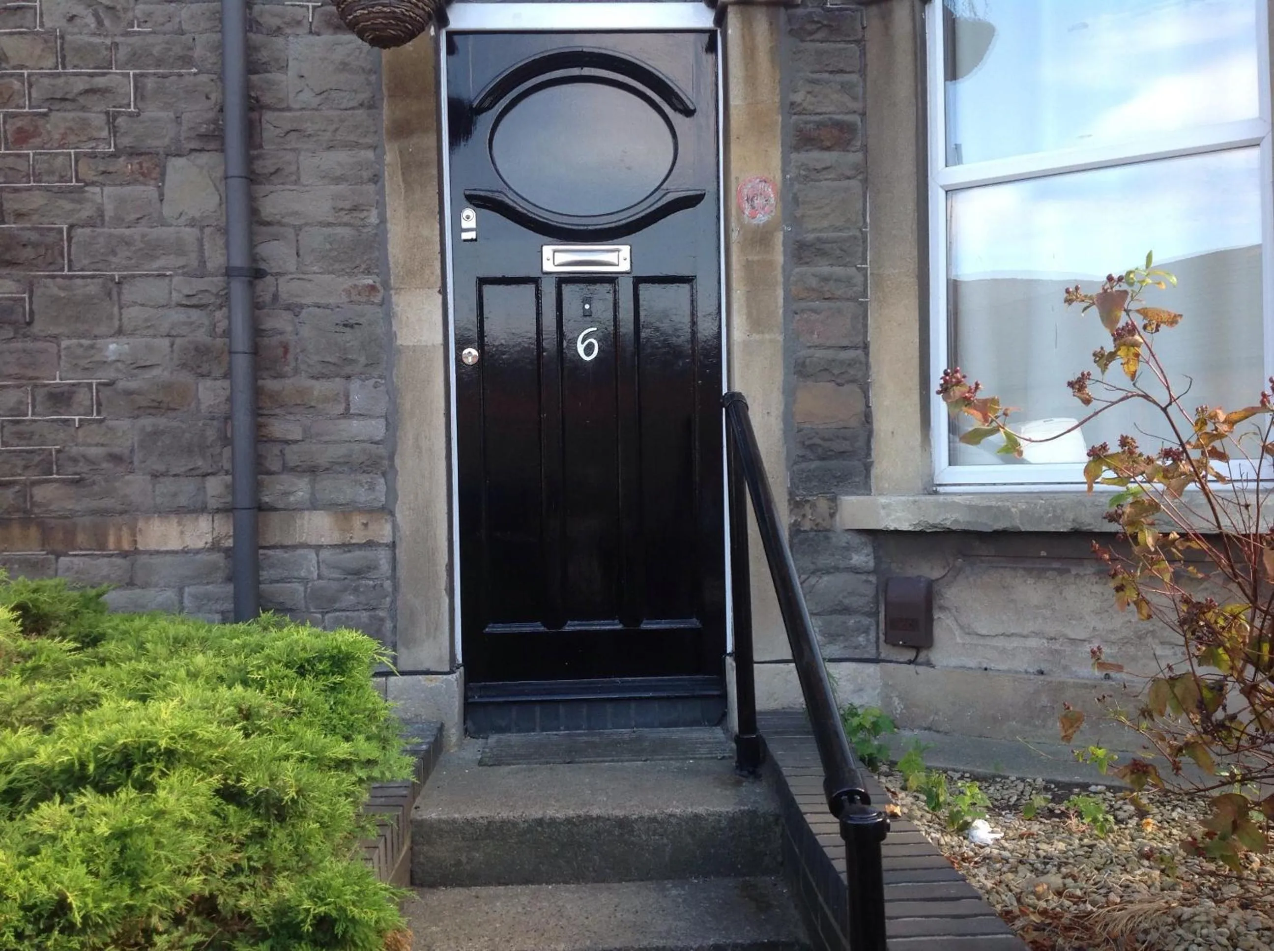 Facade/entrance in Clift Guest House