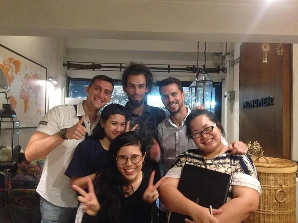 Staff in Monomer Hostel Bangkok