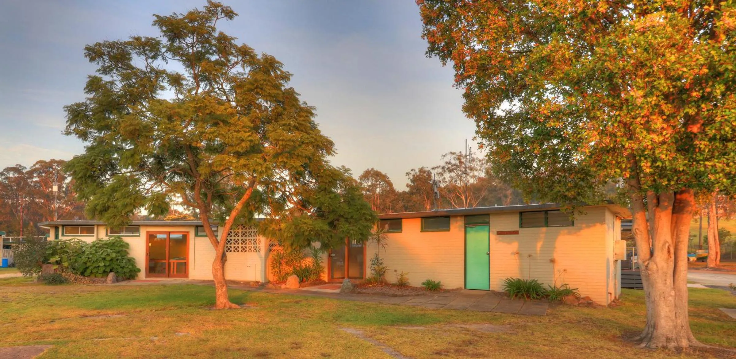 Property building in Eden Gateway Holiday Park