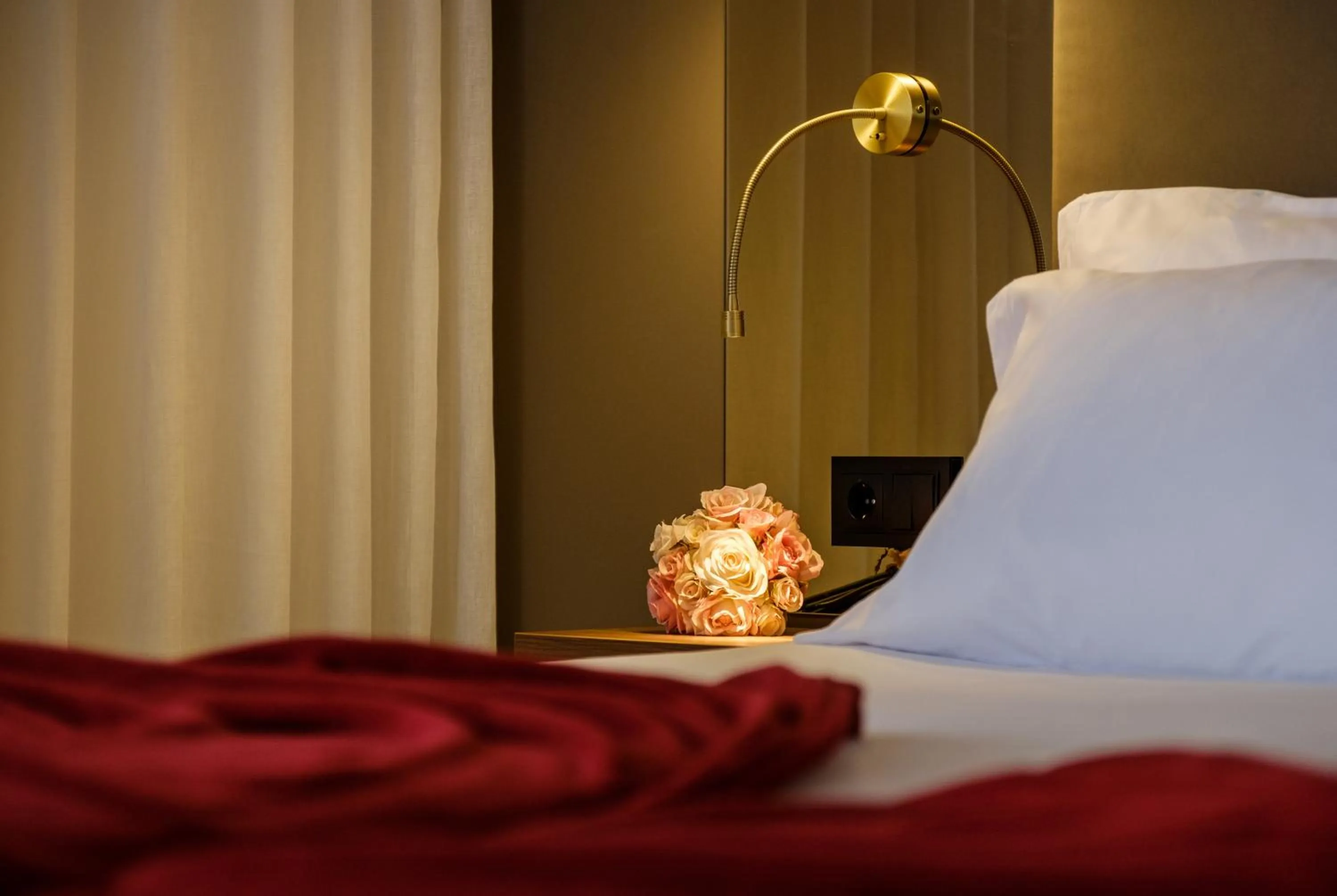 Decorative detail, Bed in Hotel Regina