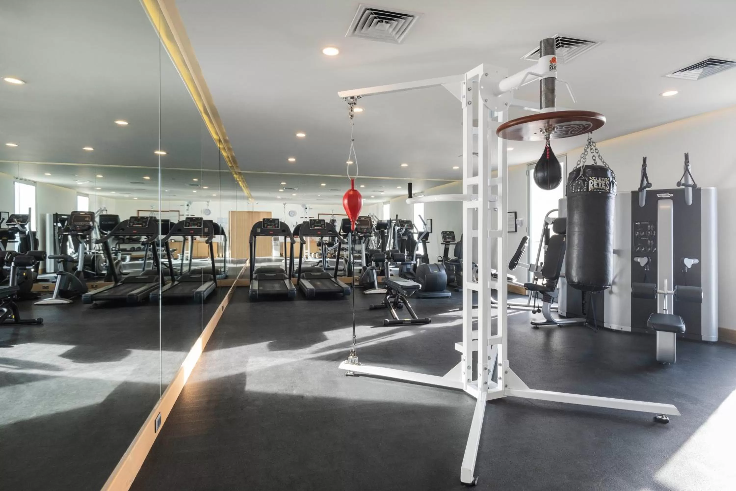 Fitness centre/facilities in Hotel NYX Cancun