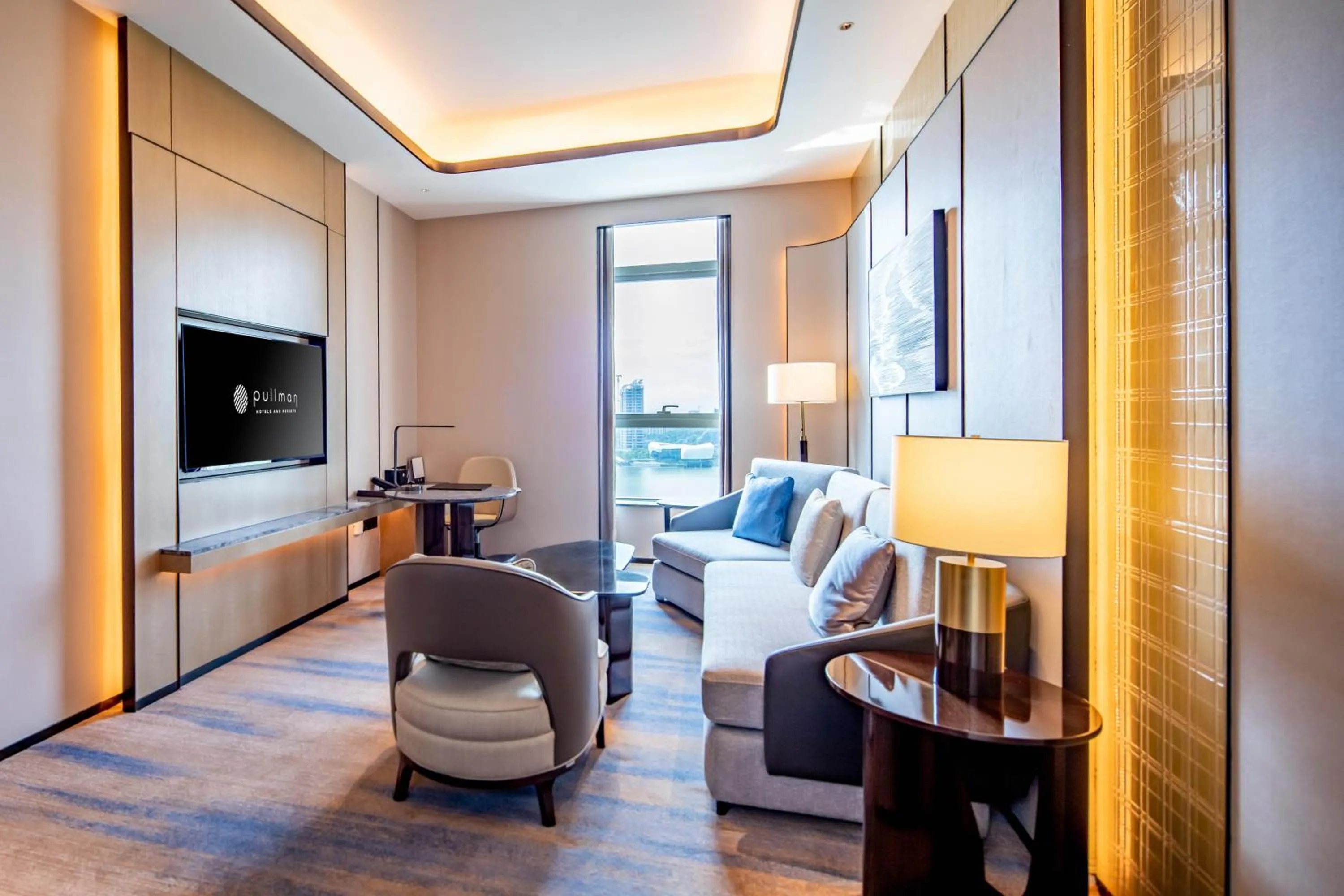 Living room in Pullman Suzhou Taicang